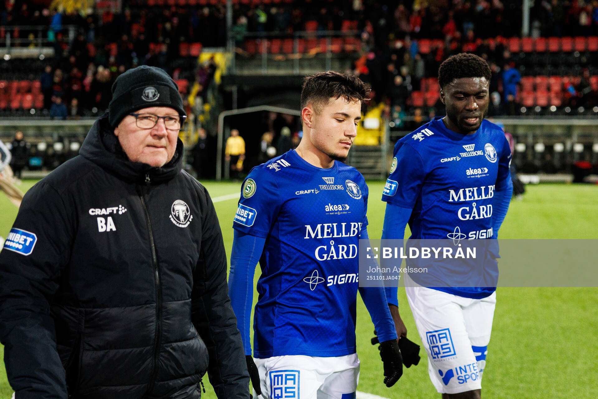 Trelleborgs materialare Bo Andersson, Ammar Asani och