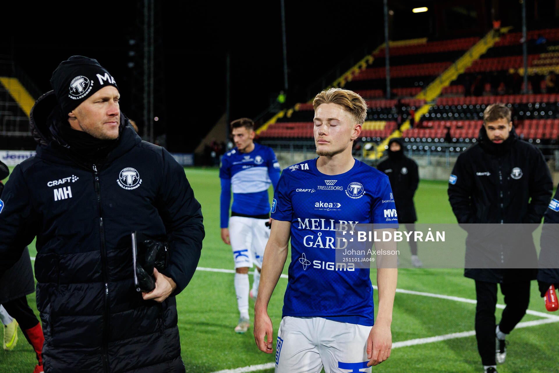 Trelleborgs assisterande tränare Magnus Hillkander och