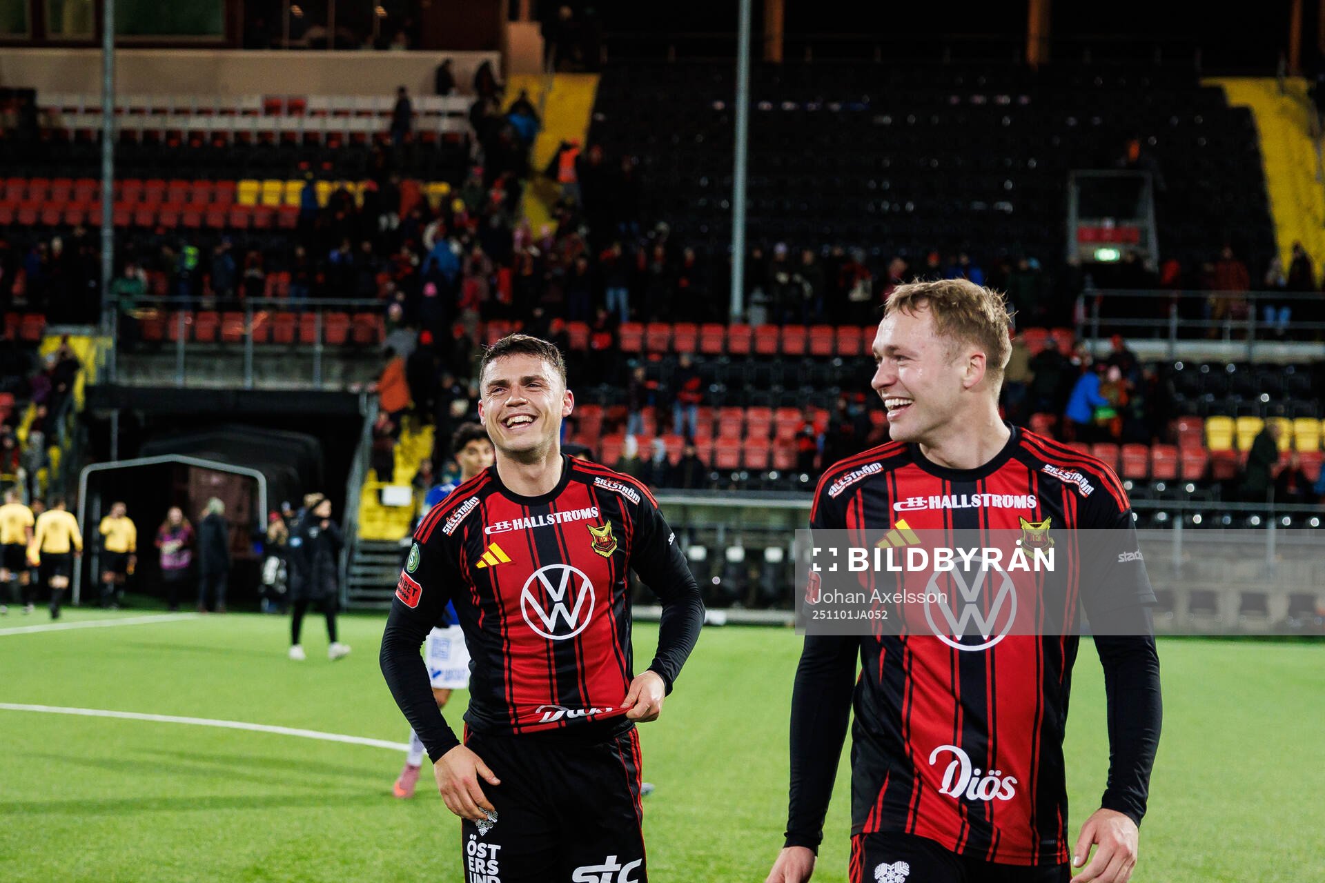 Östersunds Christian Enemark och James Joseph Kirby