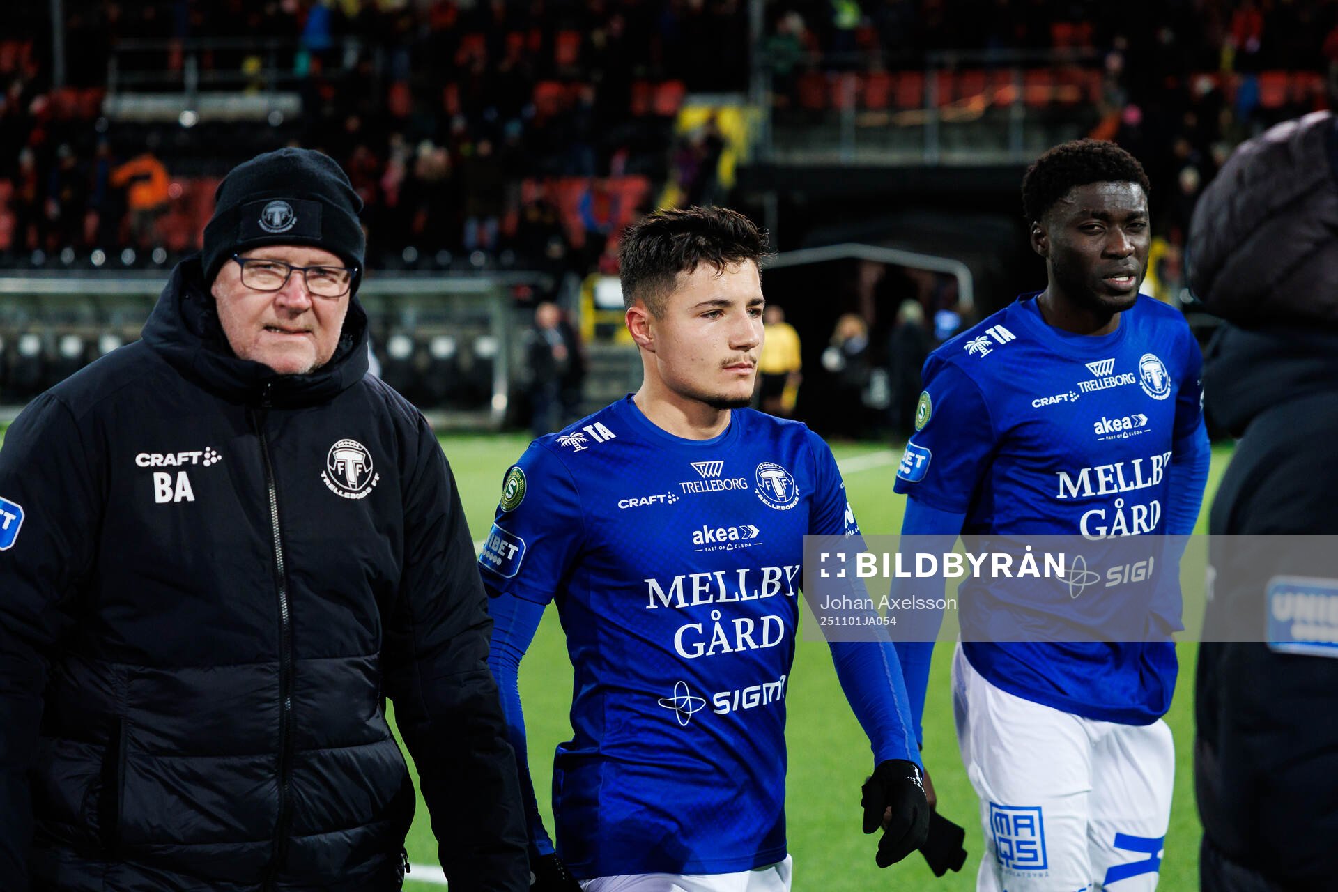 Trelleborgs materialare Bo Andersson, Ammar Asani och
