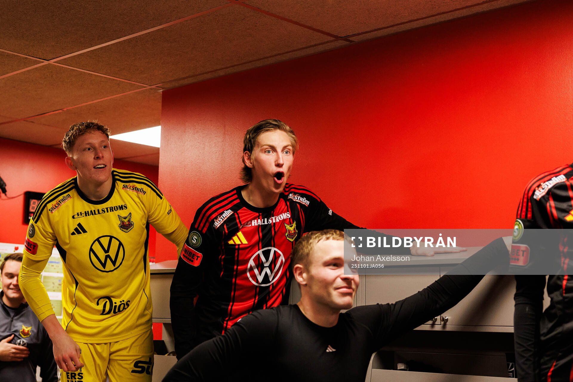 Östersunds Albin Sporrong jublar