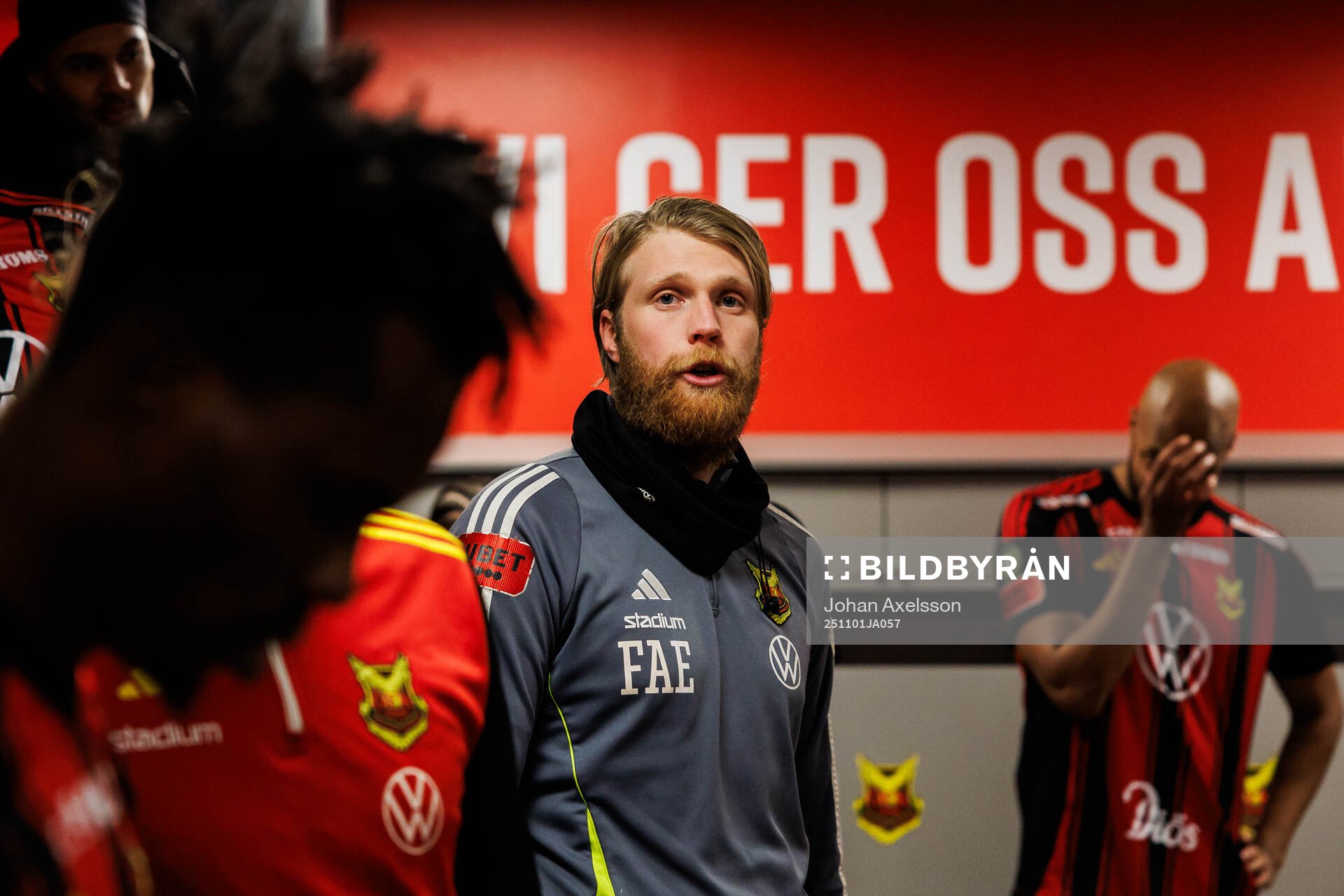 Östersunds assisterande tränare Fredrik Aasmund Eliassen