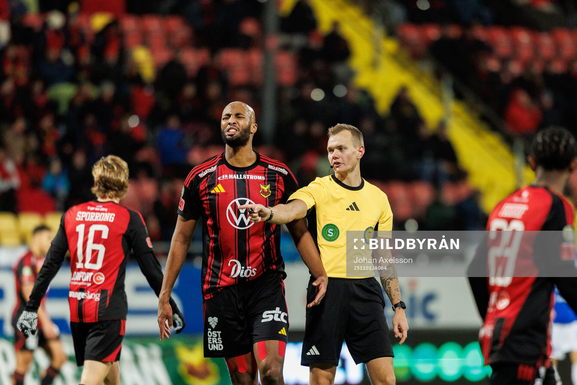 Östersunds Jabir Abdihakim Ali Domare Fredrik Alknäs