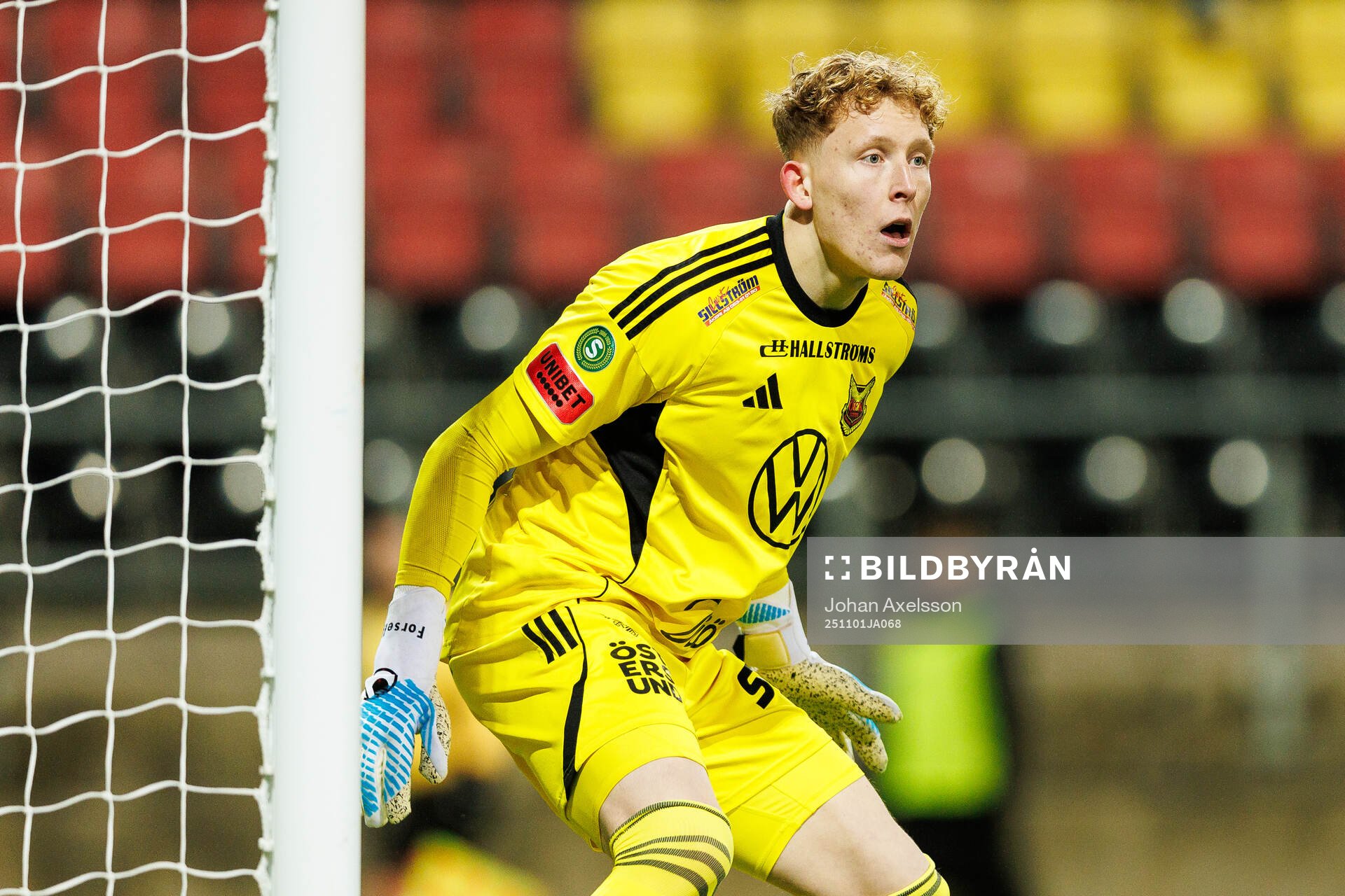 Östersunds målvakt Rasmus Forsell