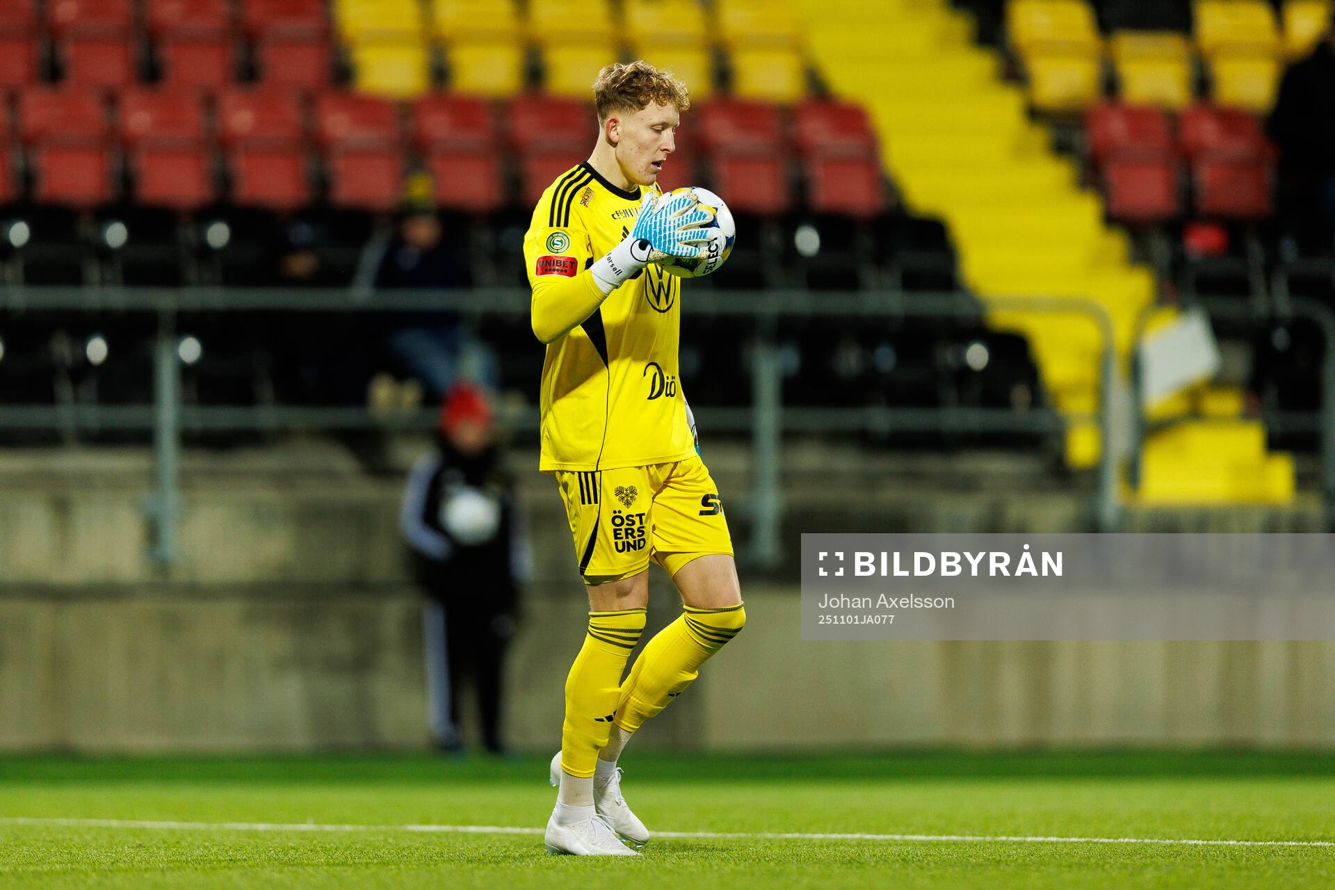 Östersunds målvakt Rasmus Forsell