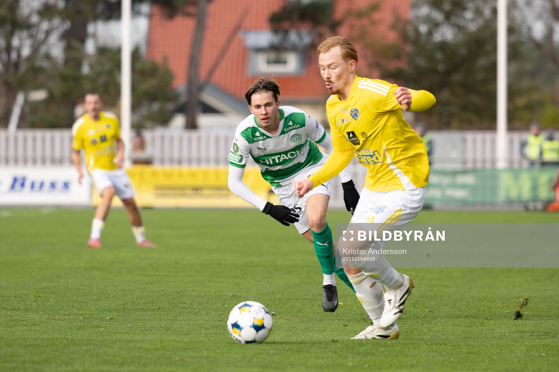 Västerås Max Larsson och Falkenbergs Linus Borgström