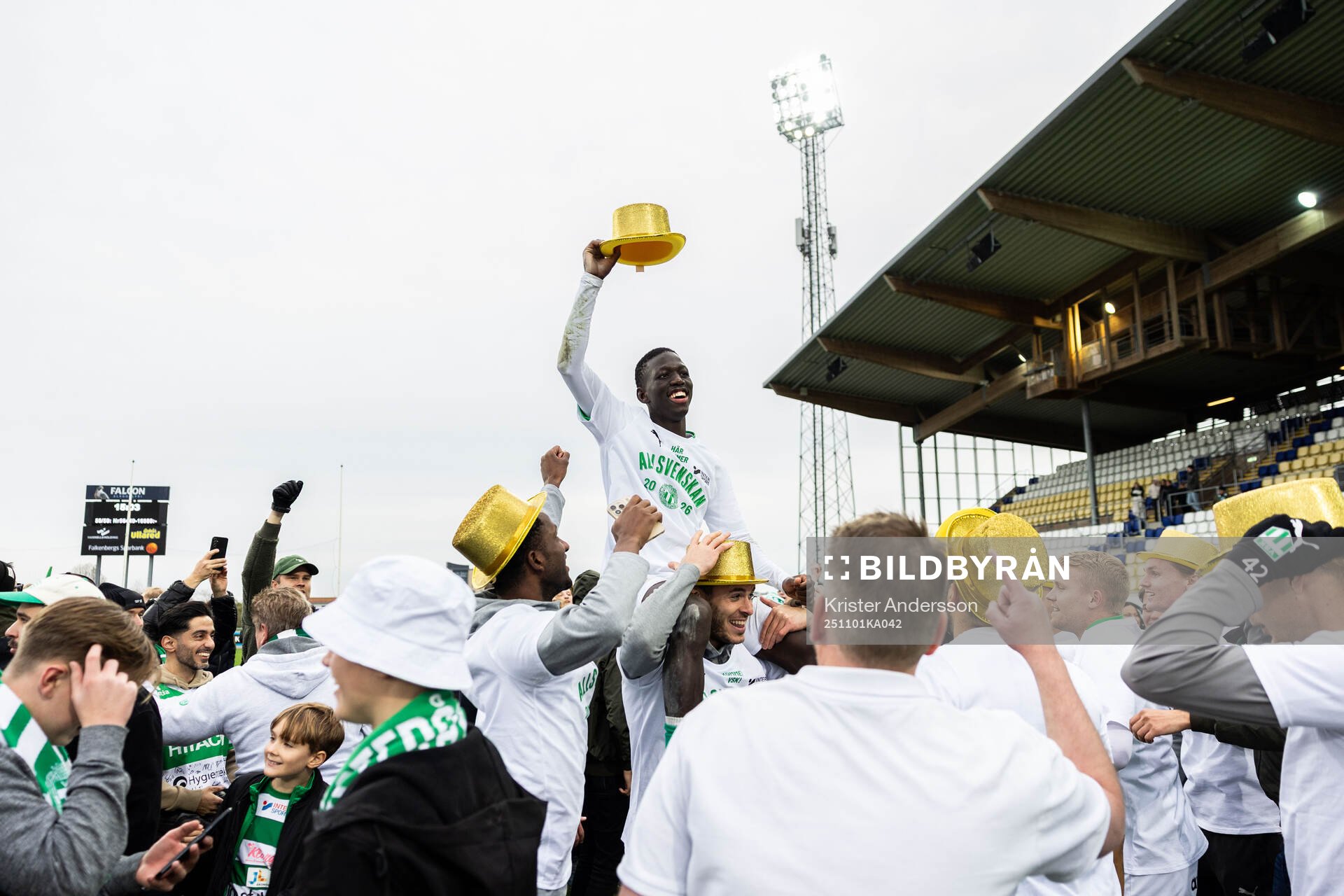 Västerås Mamadou Ousmane Diagne jublar