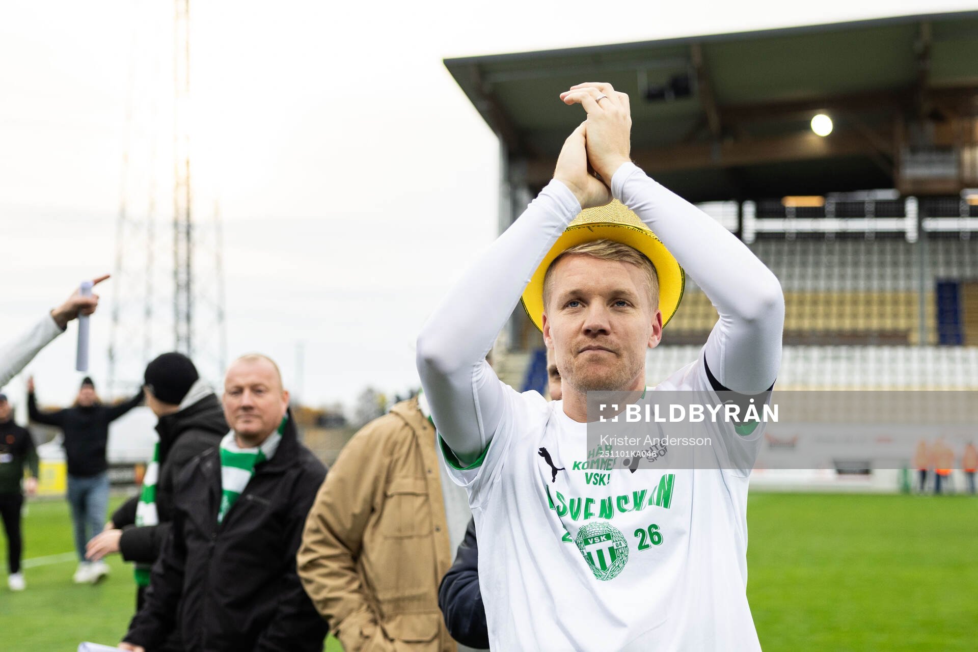 Västerås Simon Johansson jublar