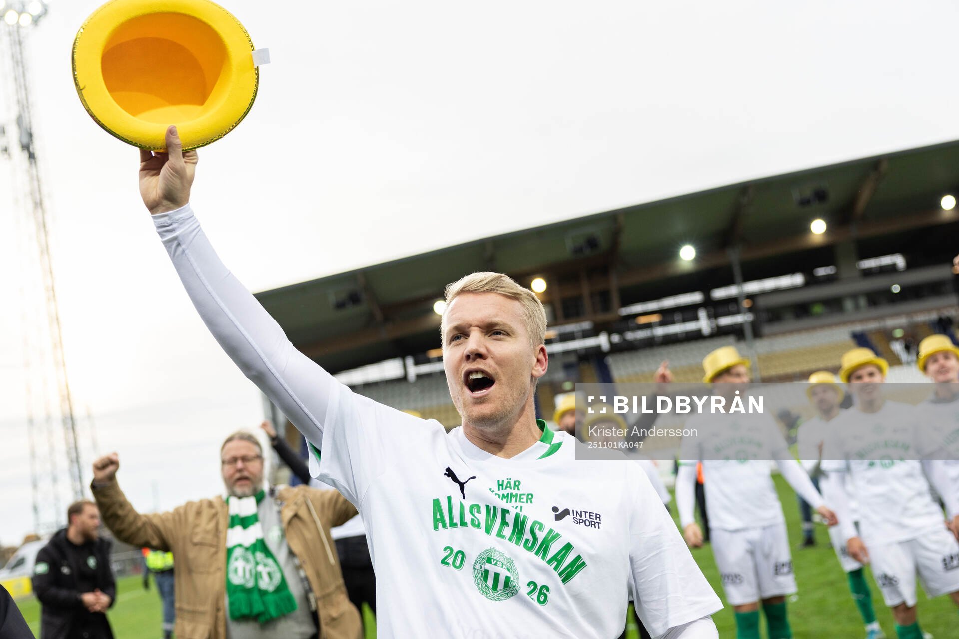 Västerås Simon Johansson jublar