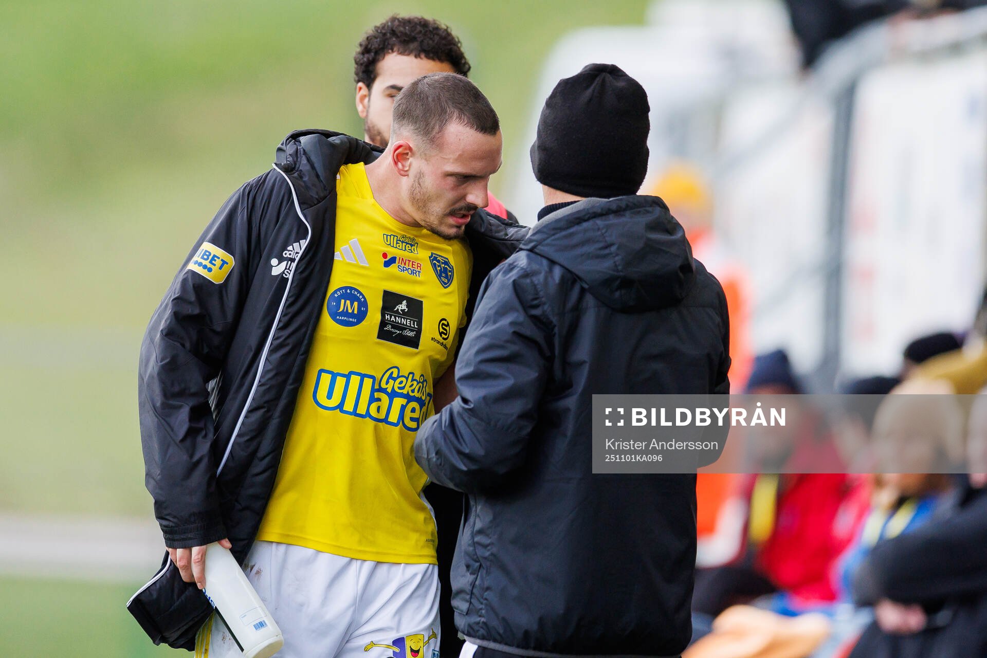 Falkenbergs Viktor Ekblom kliver av med skada