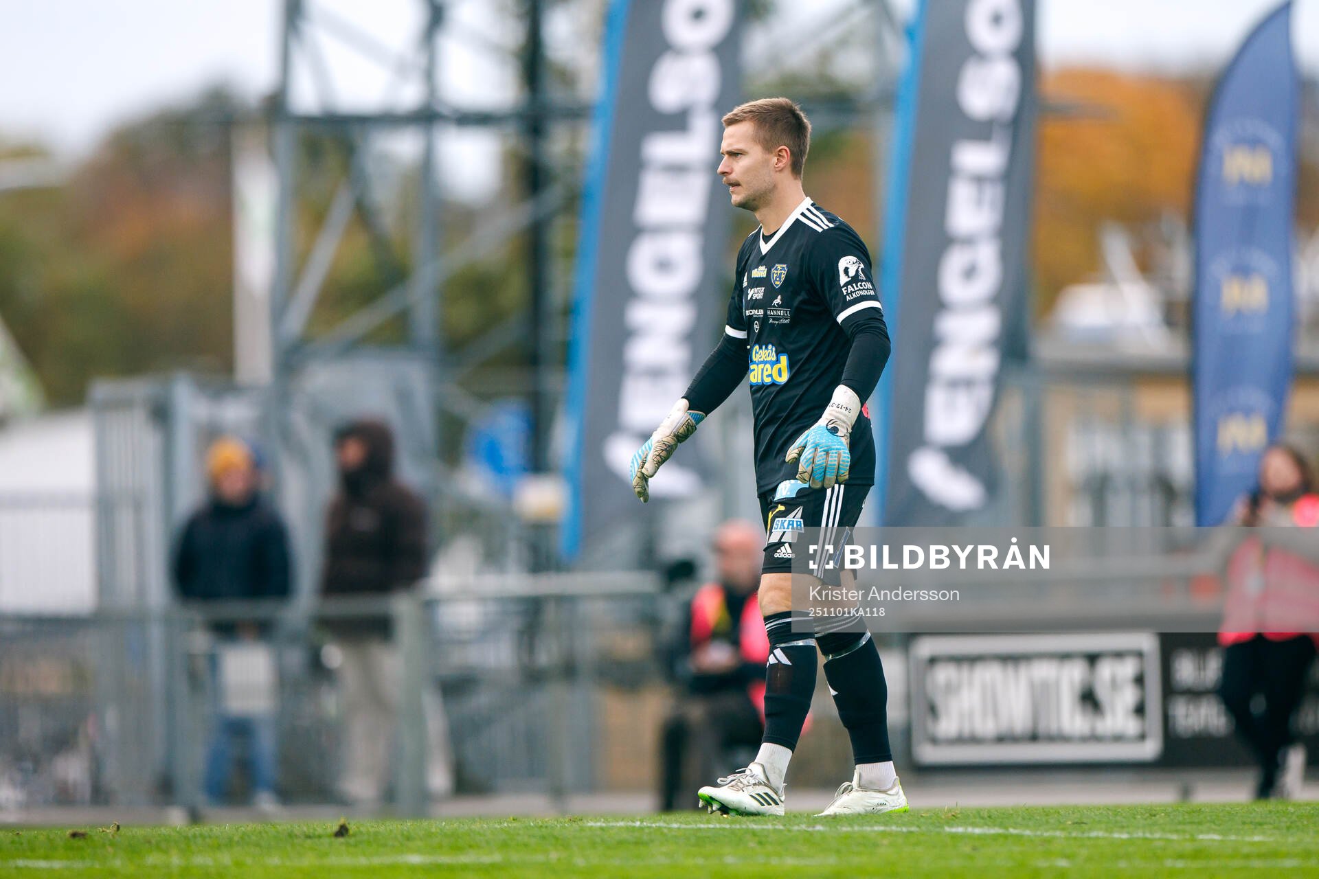 Falkenbergs målvakt Anton Andersson