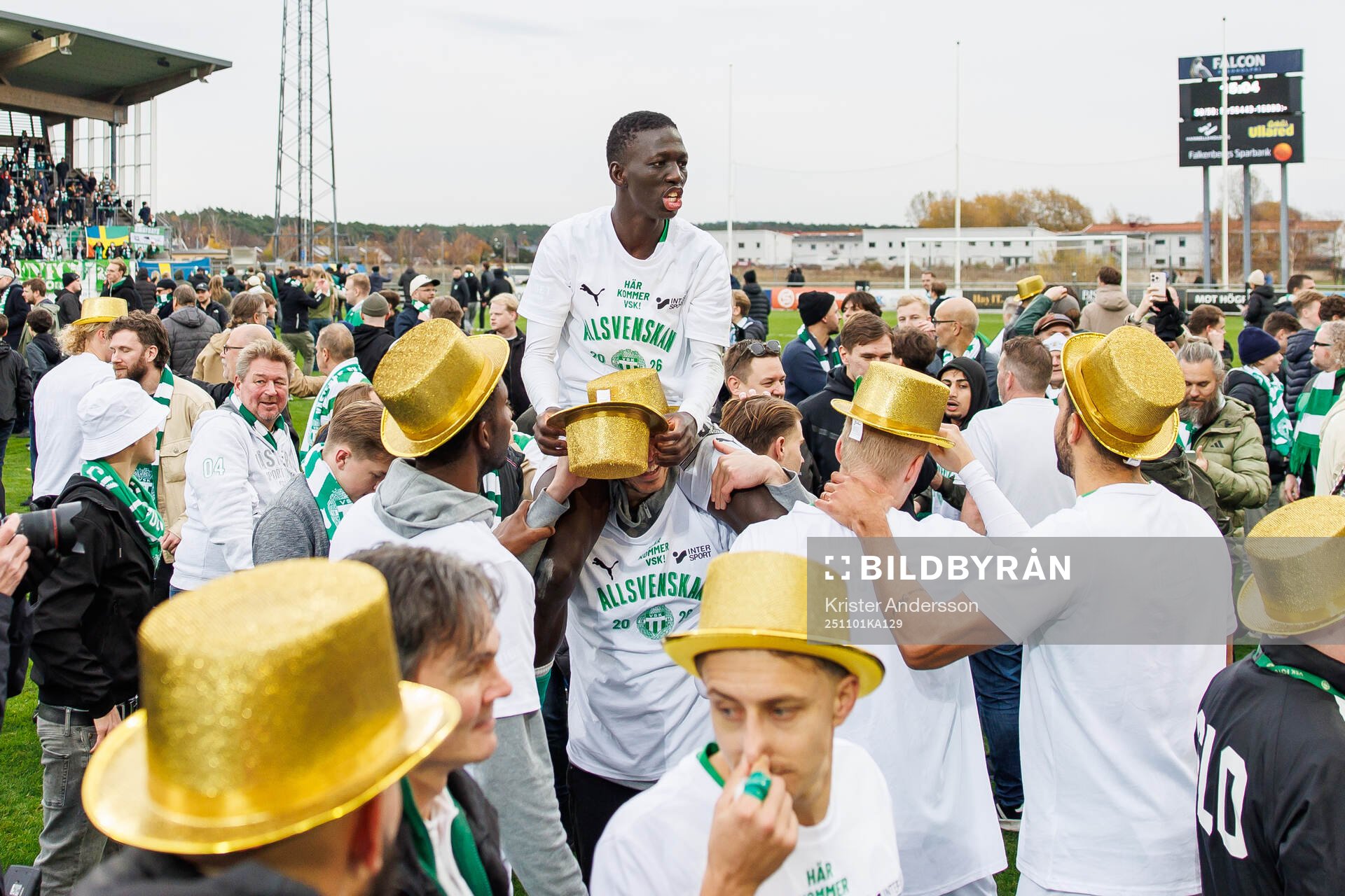 Västerås Mamadou Ousmane Diagne jublar