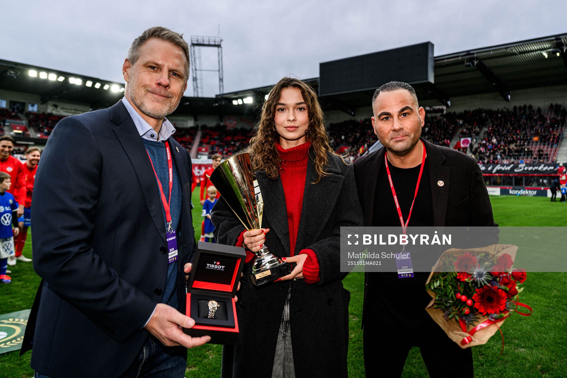 are inför fotbollsmatchen i Superettan mellan Helsingborg