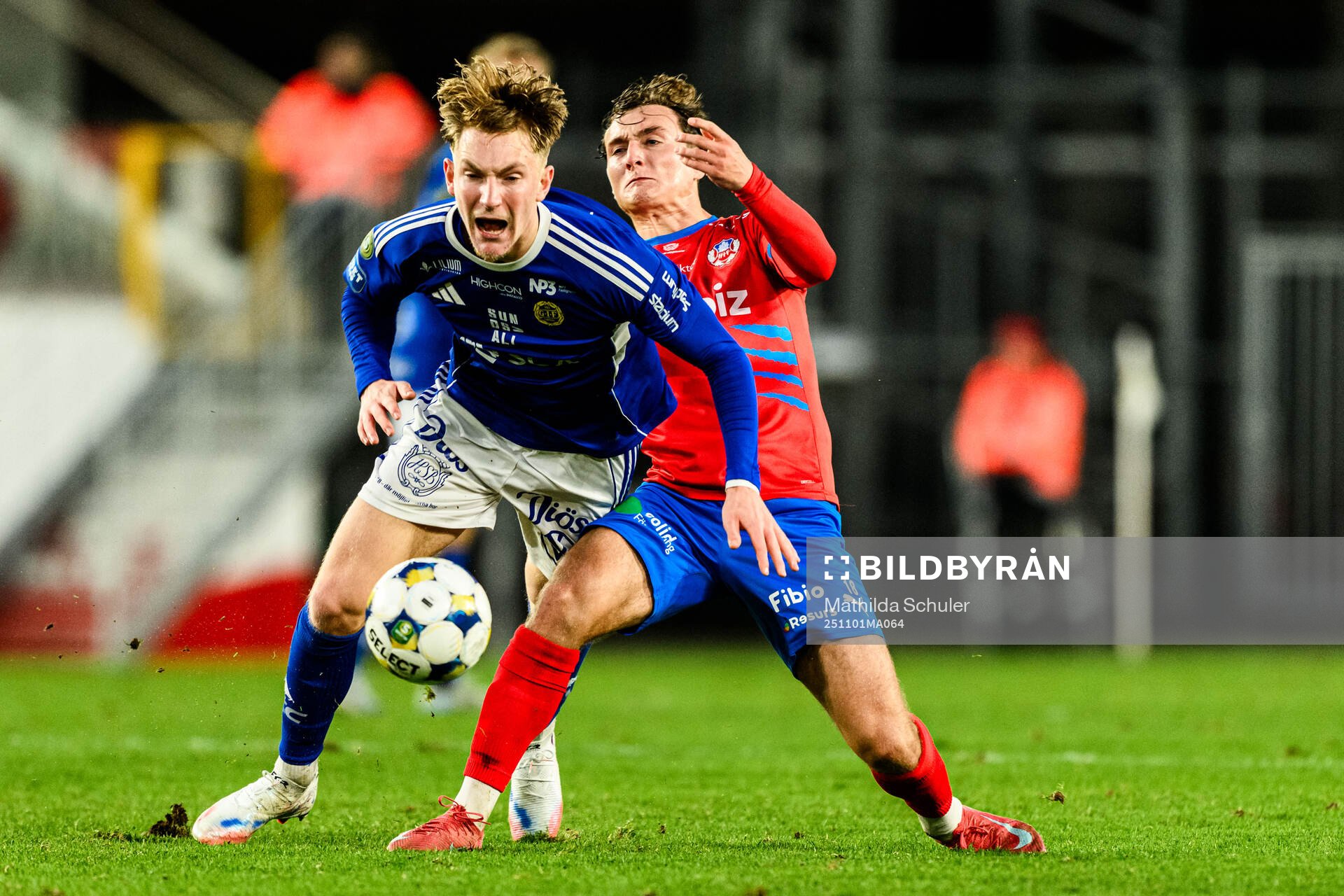 GIF Sundsvalls Hugo Aviander och Helsingborgs Casper Ljung