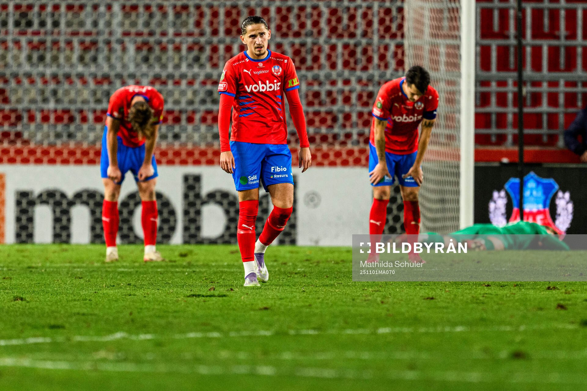 Helsingborgs Ervin Gigovic deppar