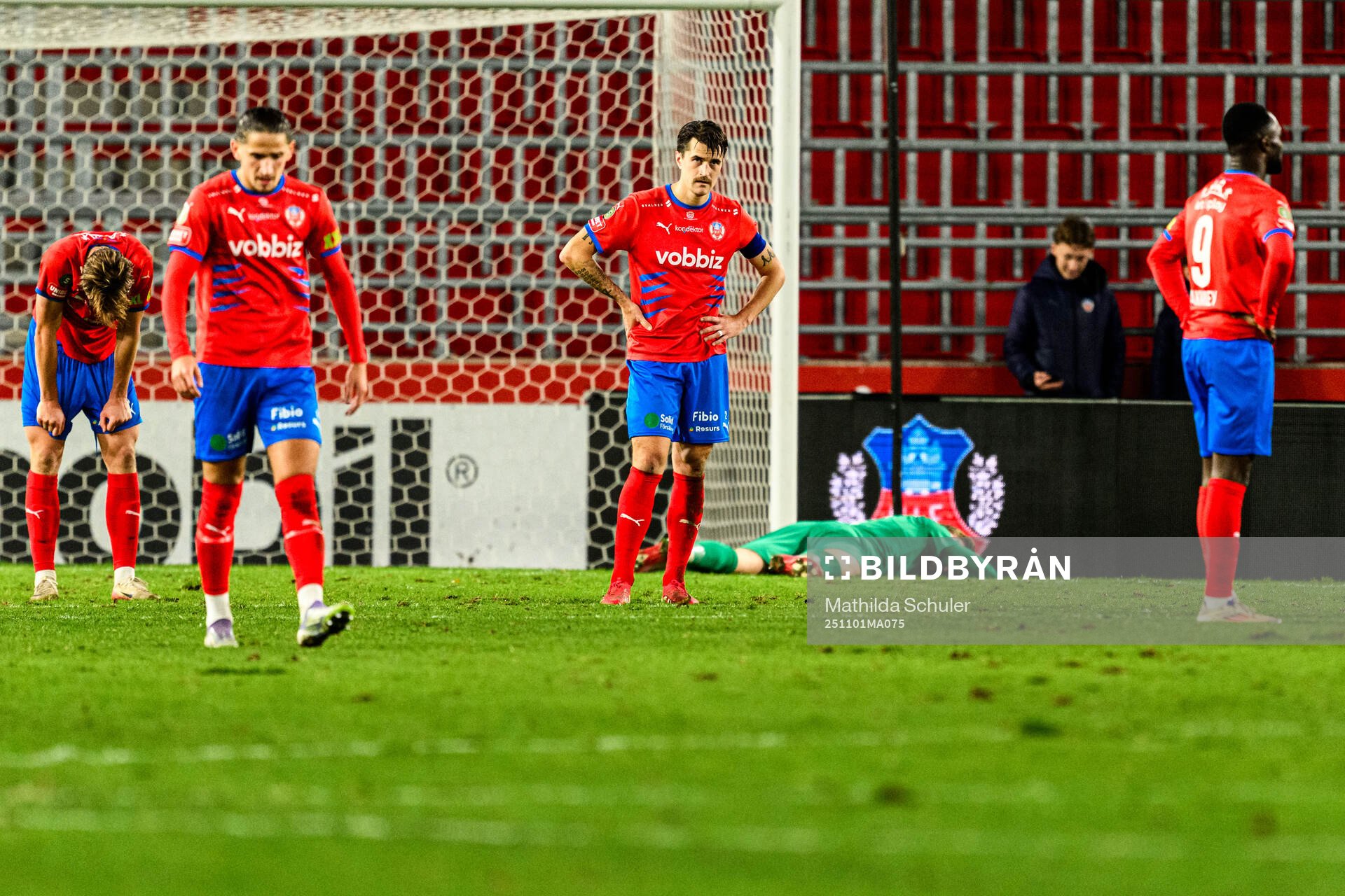 Helsingborgs Jon Birkfeldt deppar