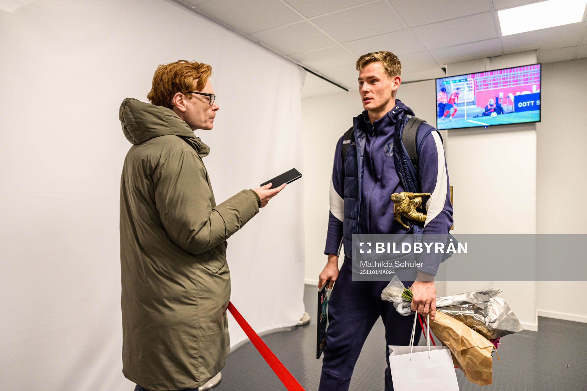Helsingborgs målvakt Johan Brattberg