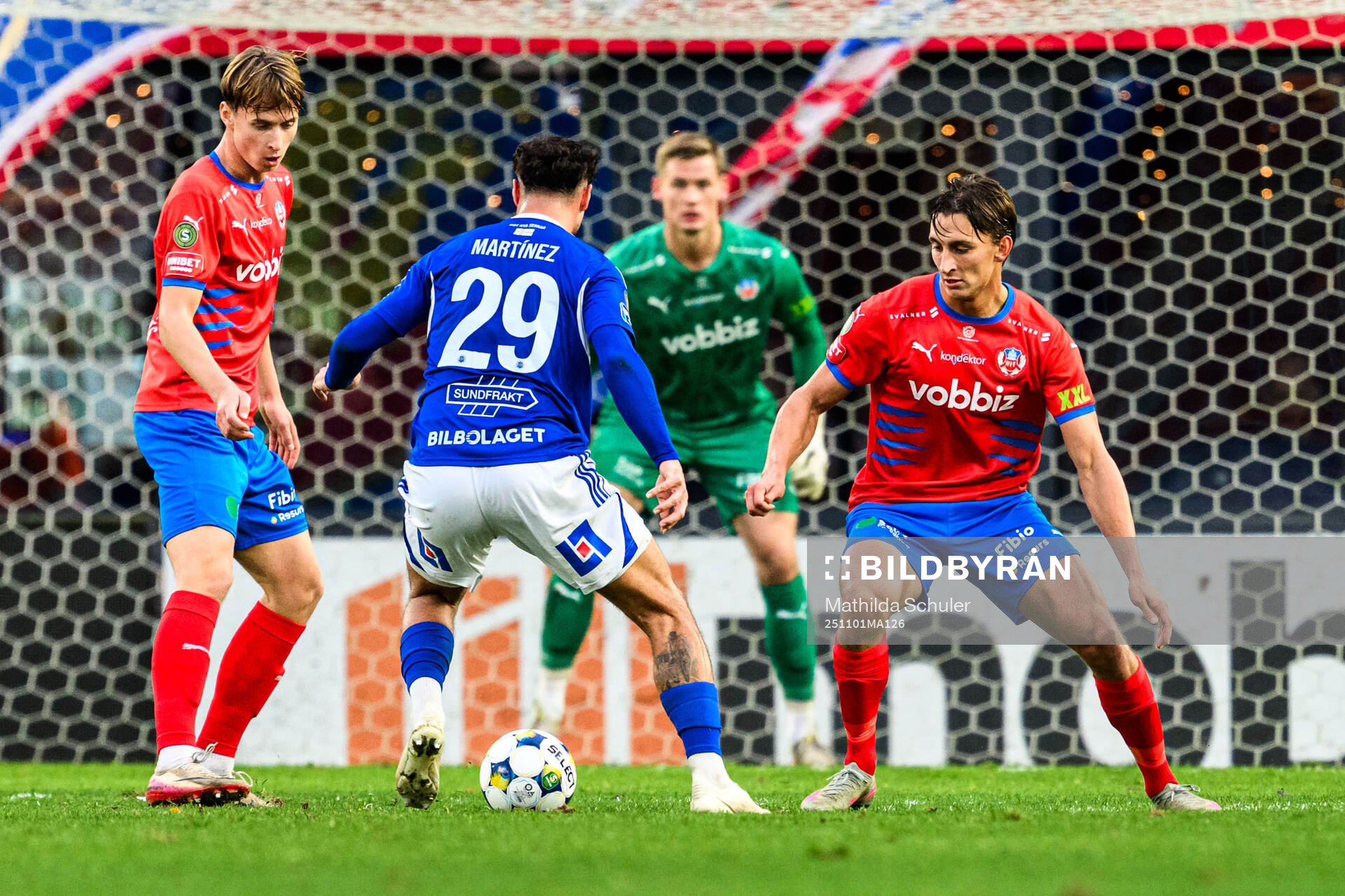 Helsingborgs Benjamin Örn och Wilhelm Nilsson