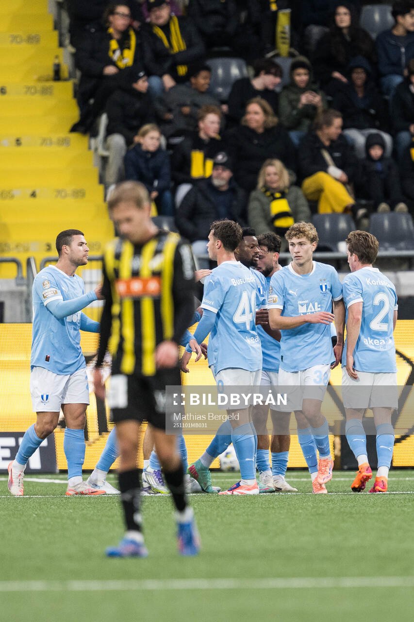 Malmö FFs Hugo Bolin jublar