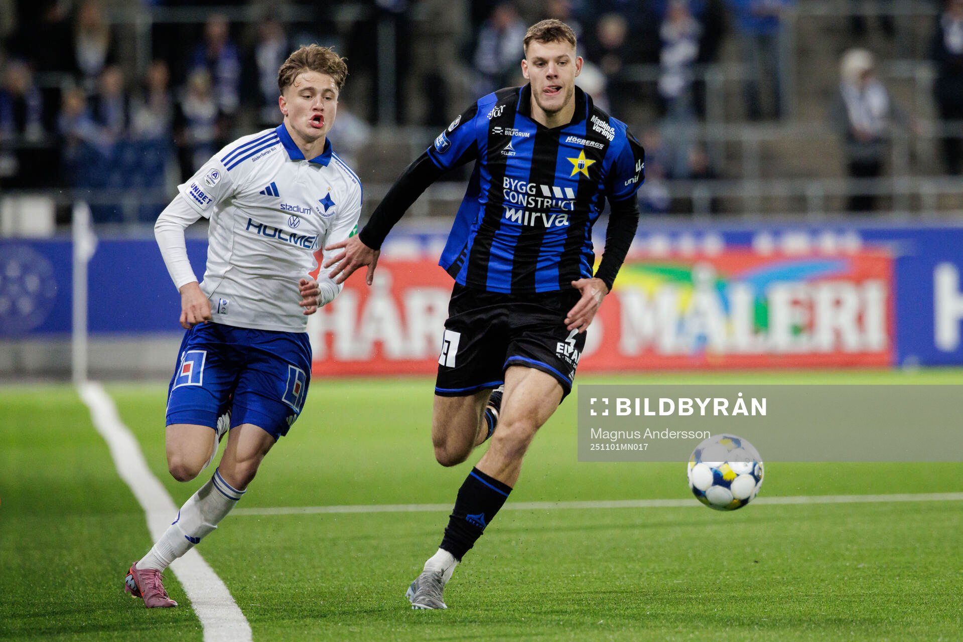 IFK Norrköpings Åke Andersson och Sirius Tobias Anker