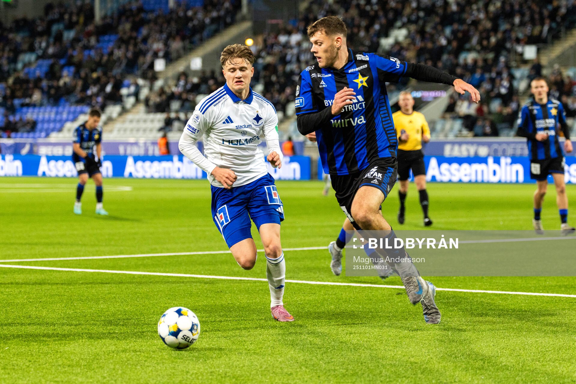 IFK Norrköpings Åke Andersson och Sirius Tobias Anker
