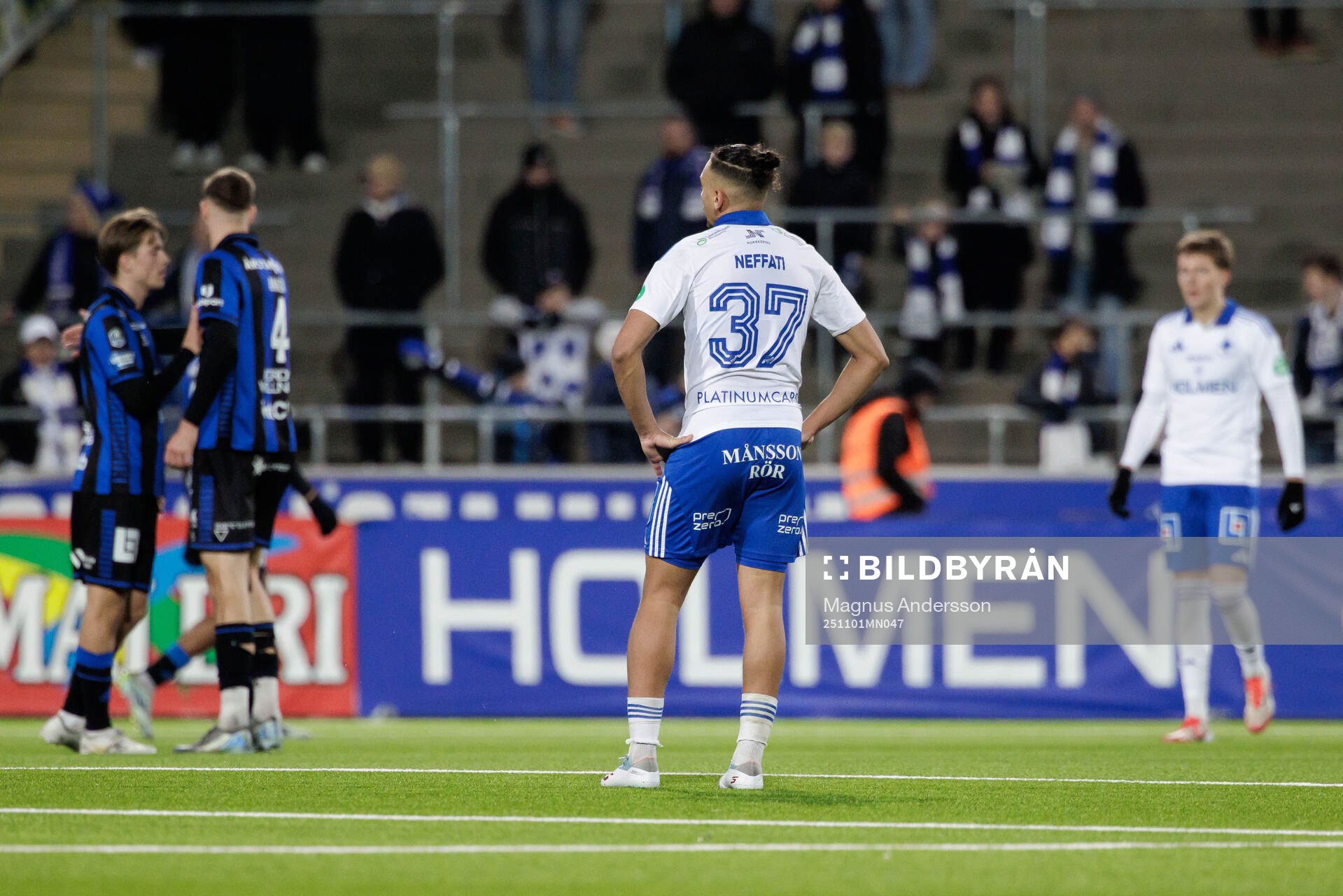 IFK Norrköpings Moutaz Neffati deppar
