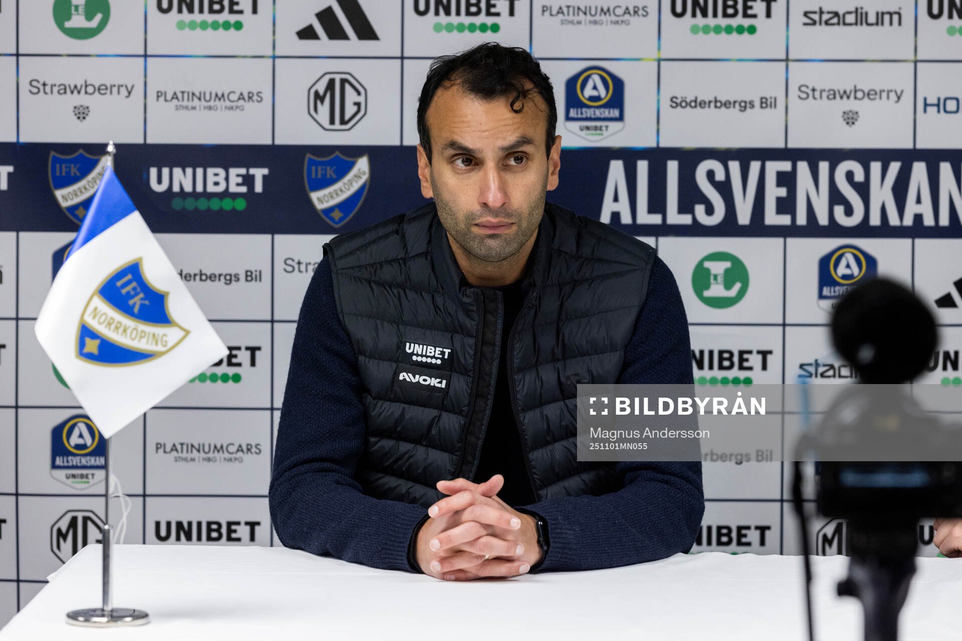 Sirius tränare Andreas Engelmark