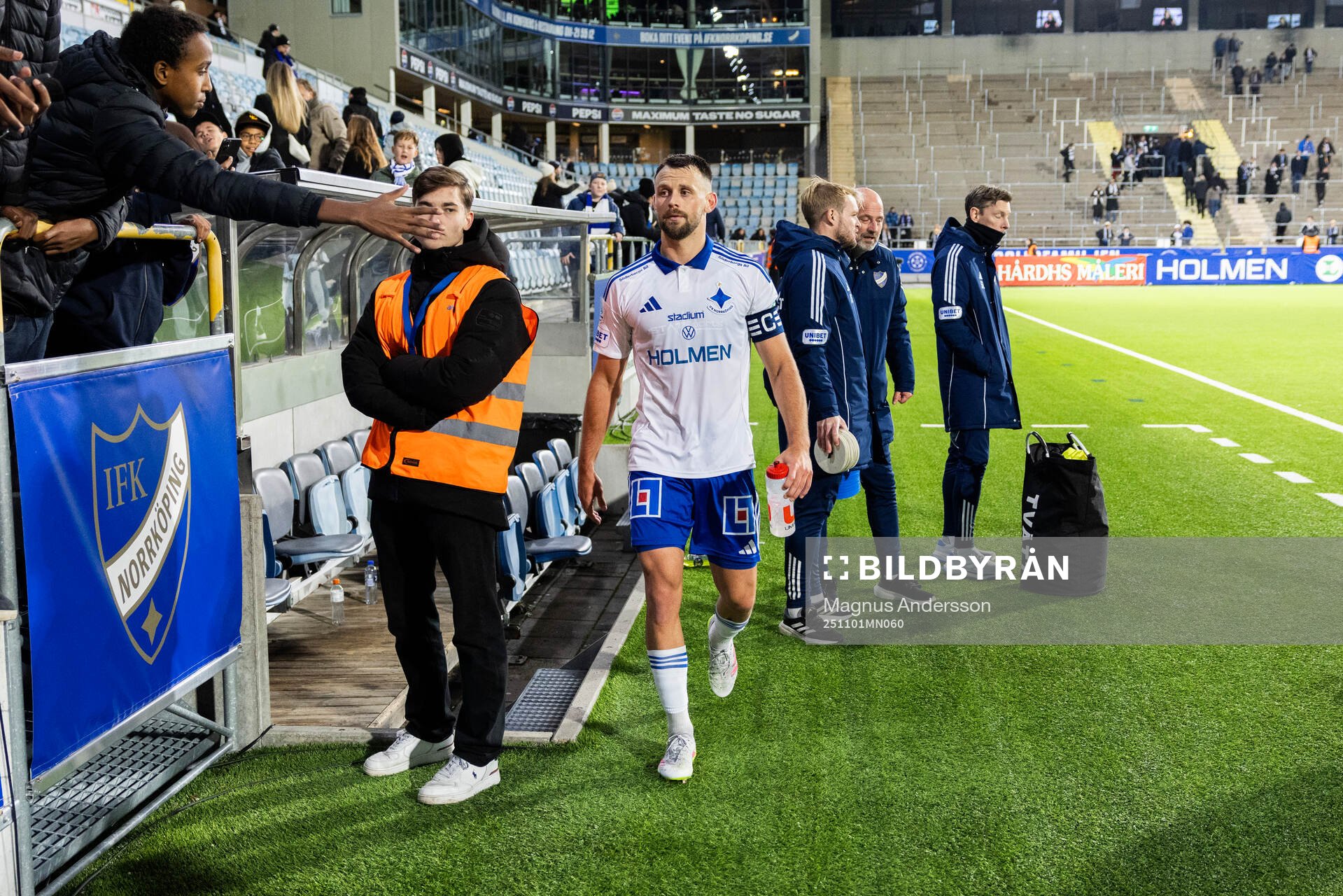 IFK Norrköpings Max Watson deppar