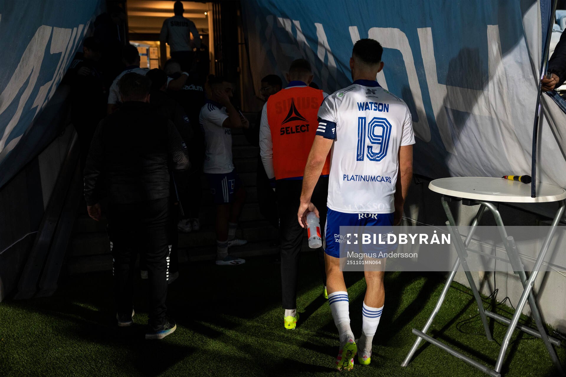 IFK Norrköpings Max Watson deppar