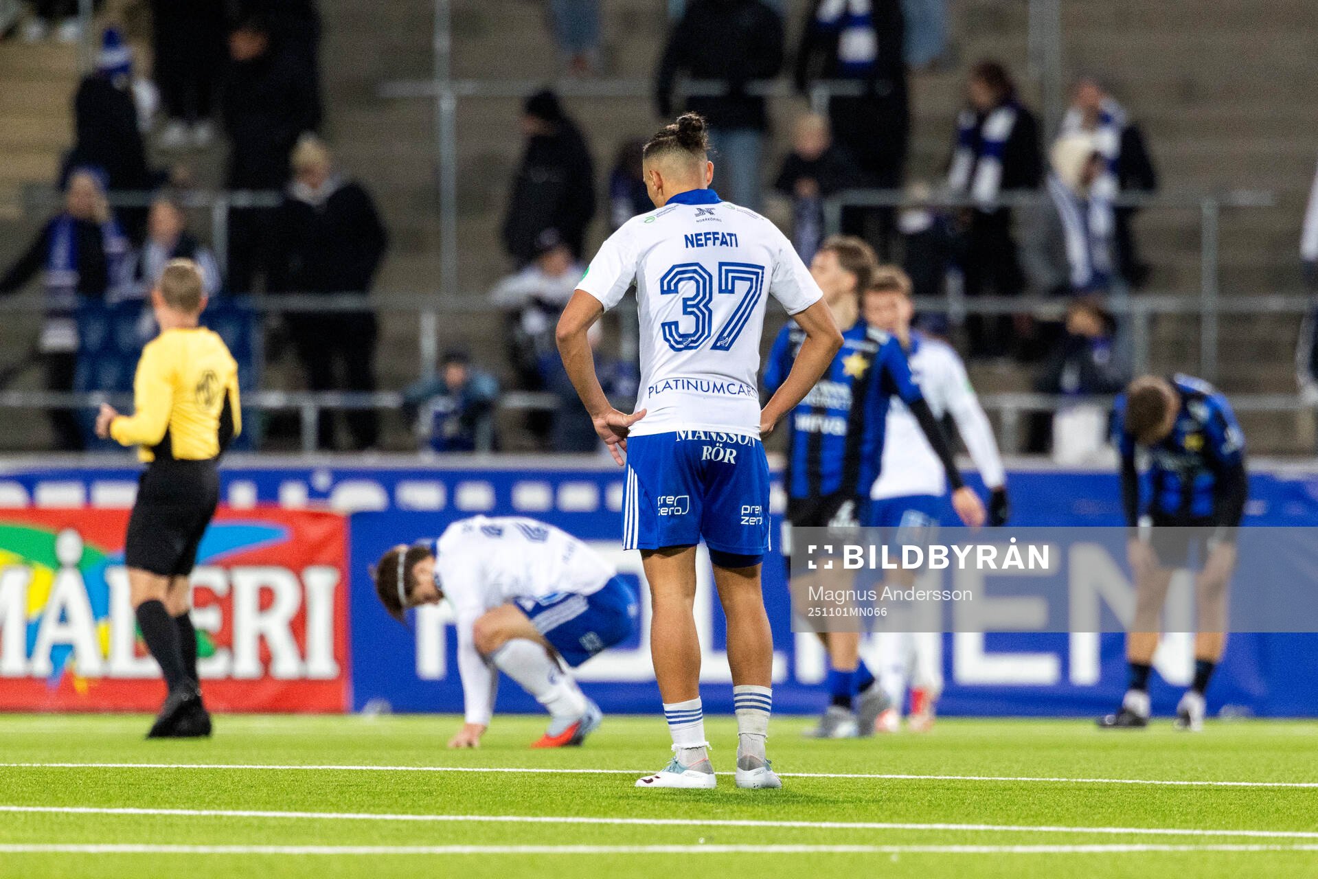 IFK Norrköpings Moutaz Neffati deppar