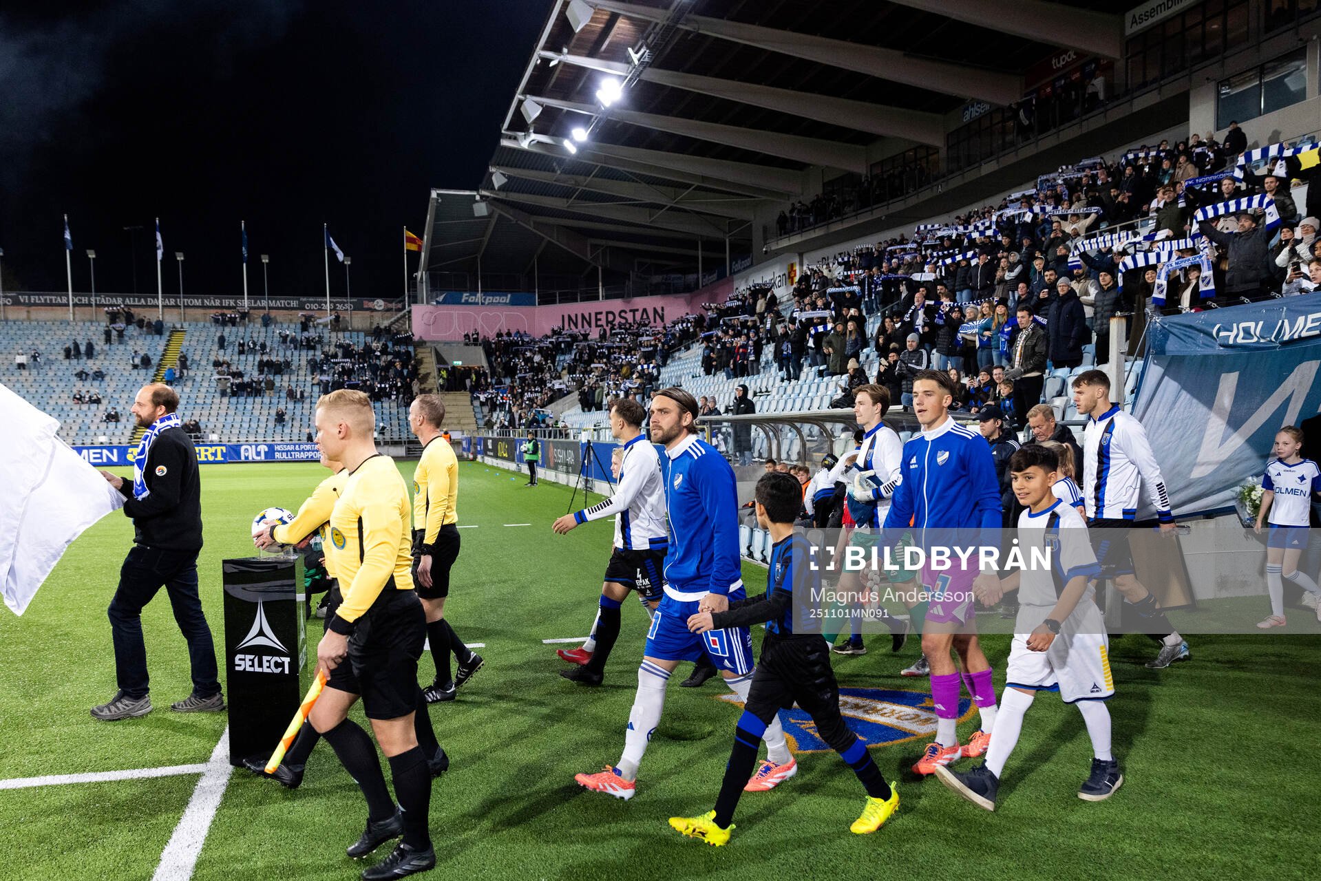 IFK Norrköpings Christoffer Nyman och målvakt David