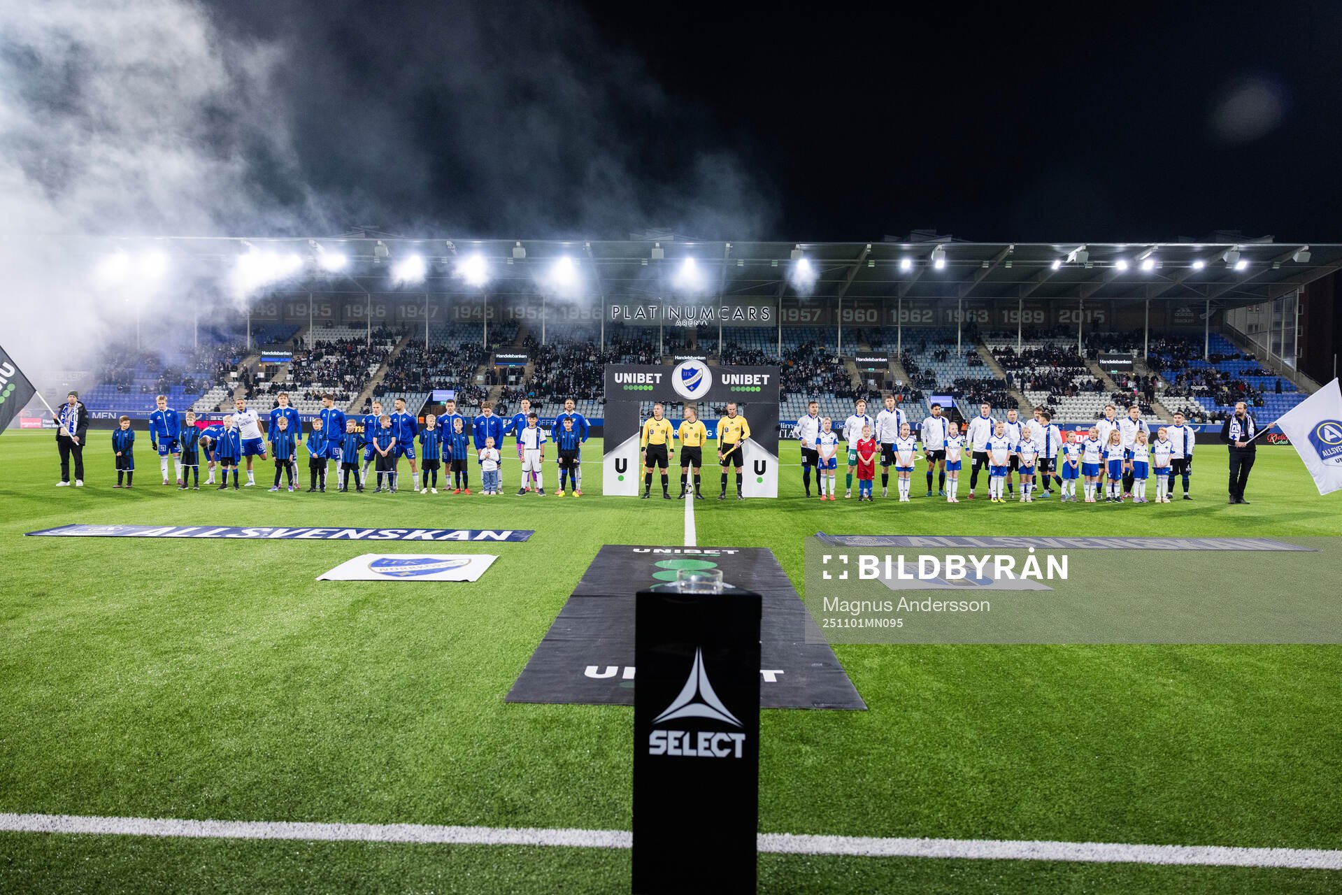 IFK Norrköpings spelare och Sirius spelare