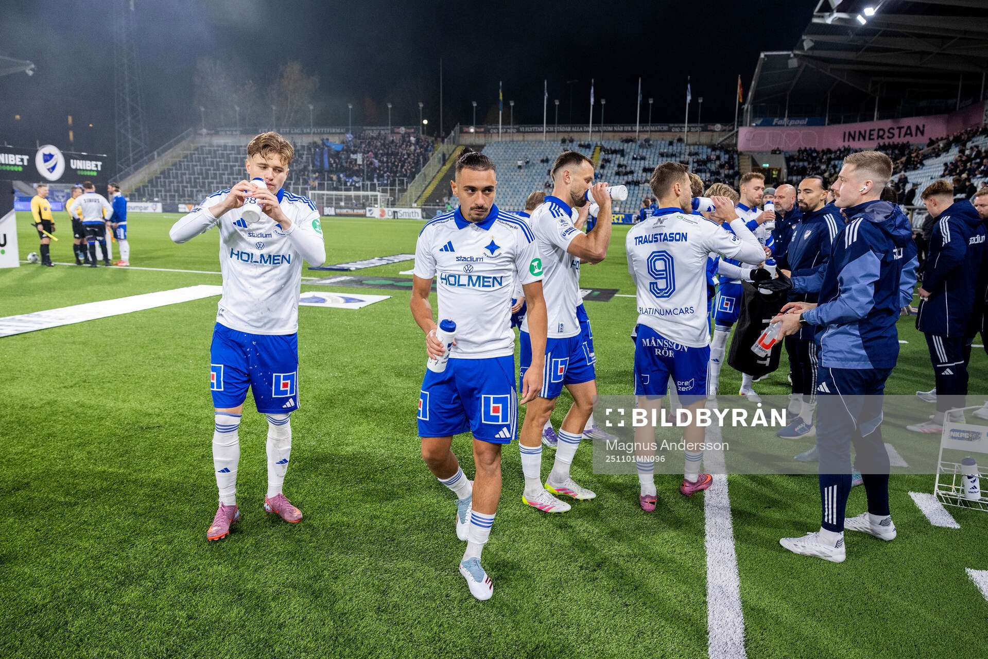 IFK Norrköpings Åke Andersson och Moutaz Neffati