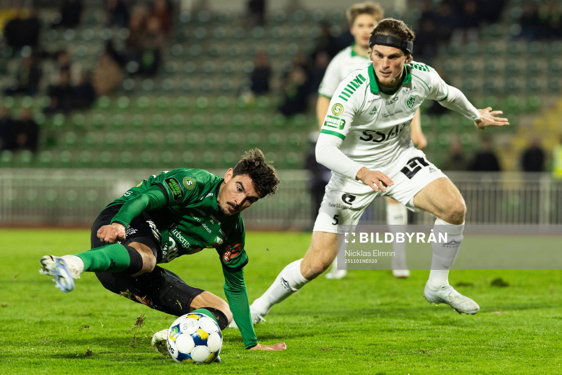 Varbergs Marc Ante Tokich och Brages Teodor Wålemark
