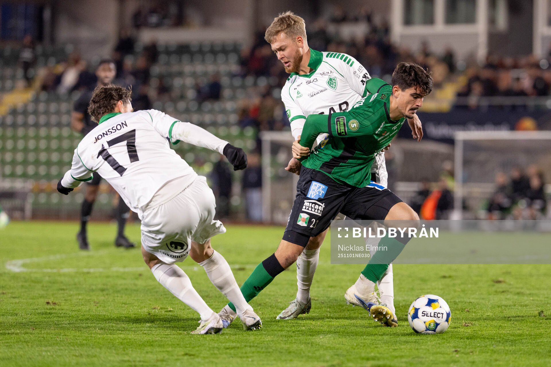 Varbergs Marc Ante Tokich och Brages Malte Persson