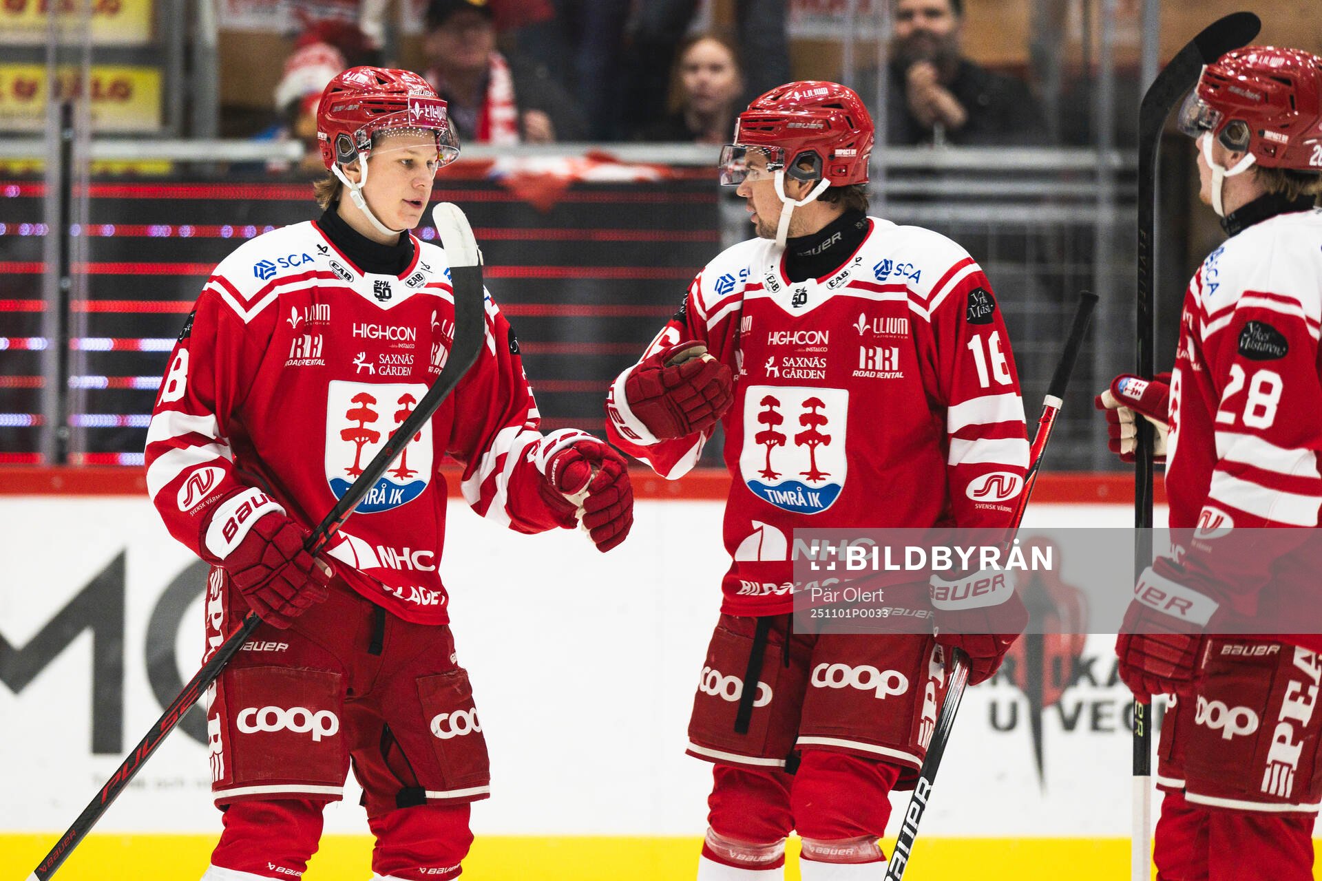Timrås Eddie Genborg jublar