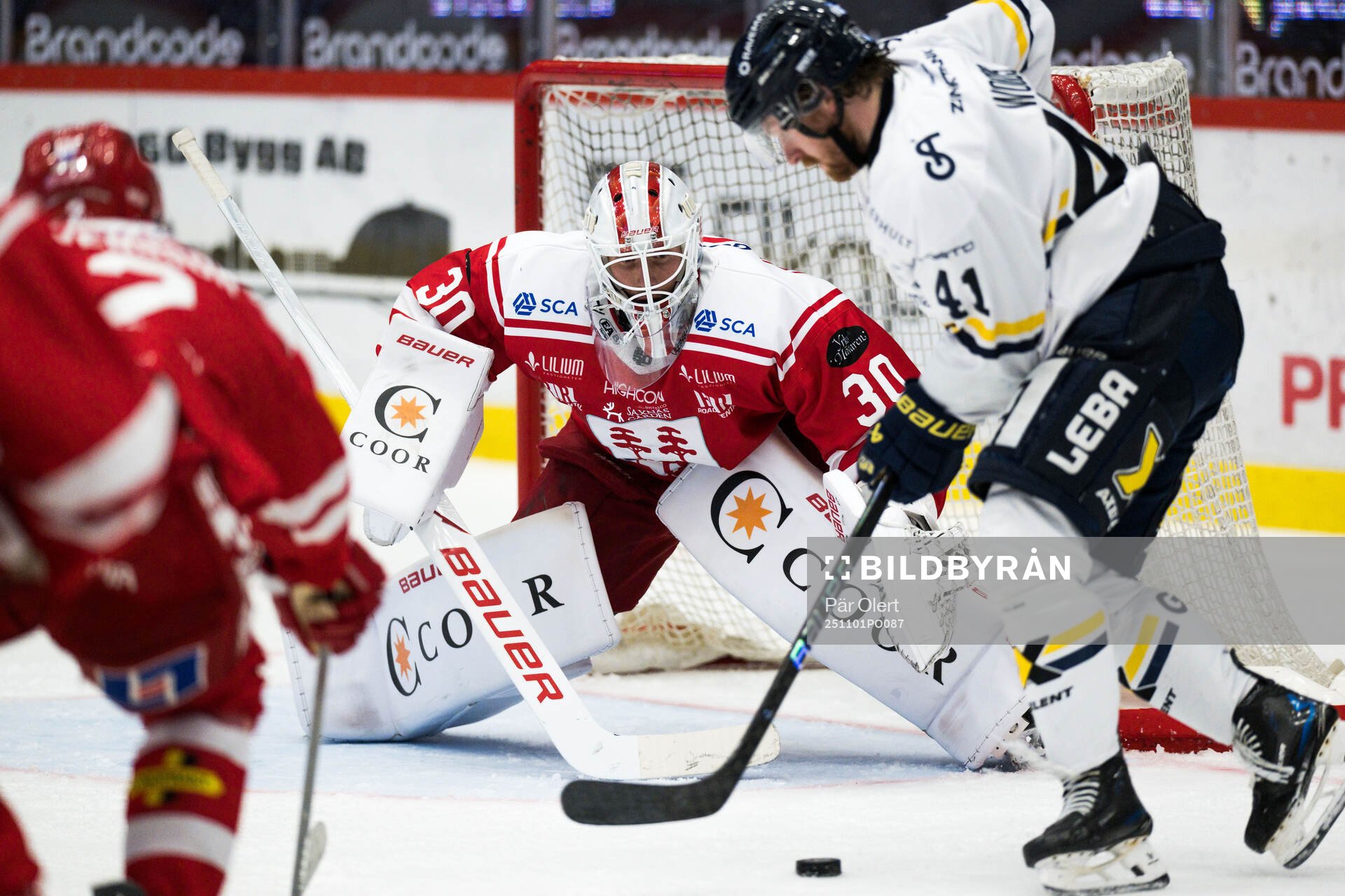 Timrås målvakt Jacob Johansson