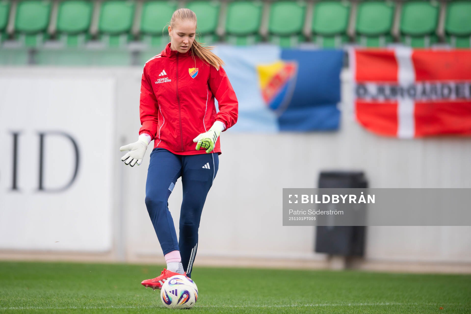 Djurgårdens målvakt Elvira Björklund