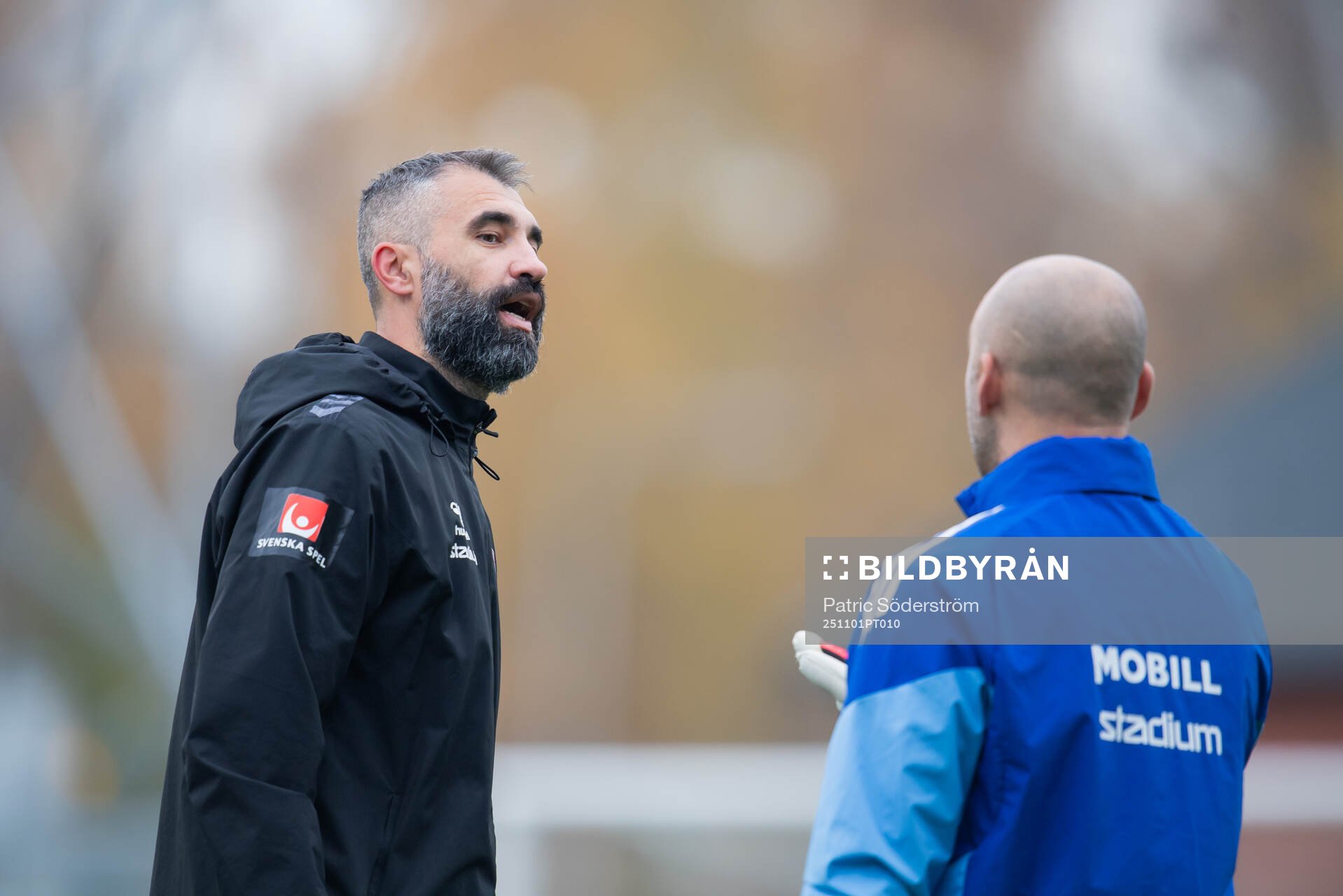 Kristianstads målvaktstränare Bojan Jovic och