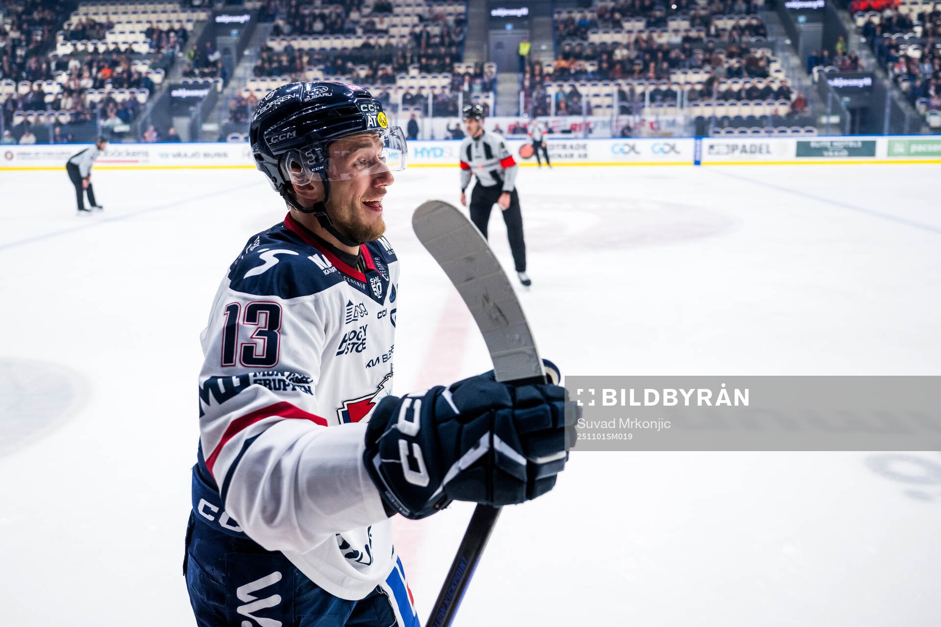 Linköpings Jakub Vrana jublar