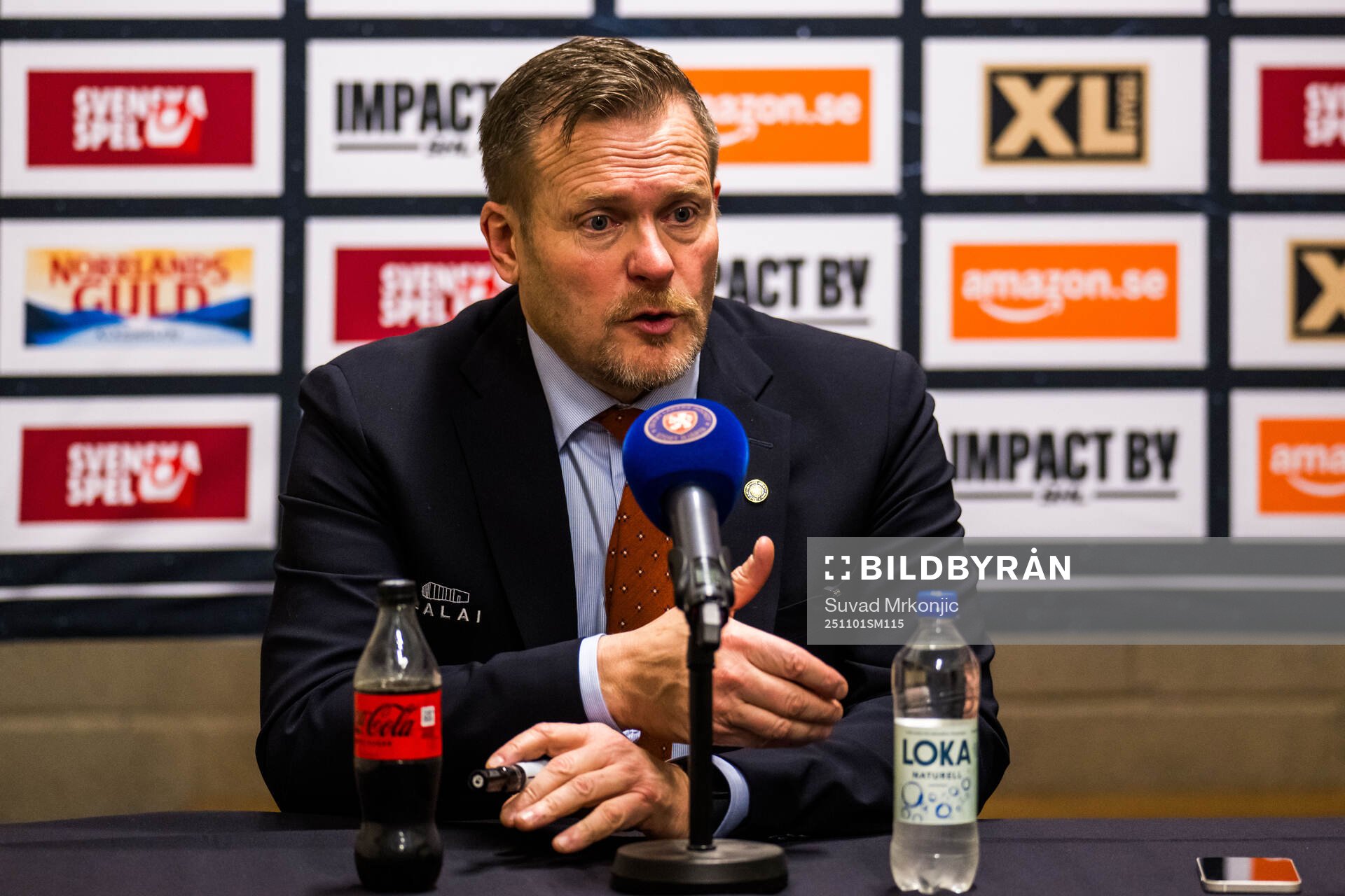Växjös assisterande tränare Joakim Fagervall