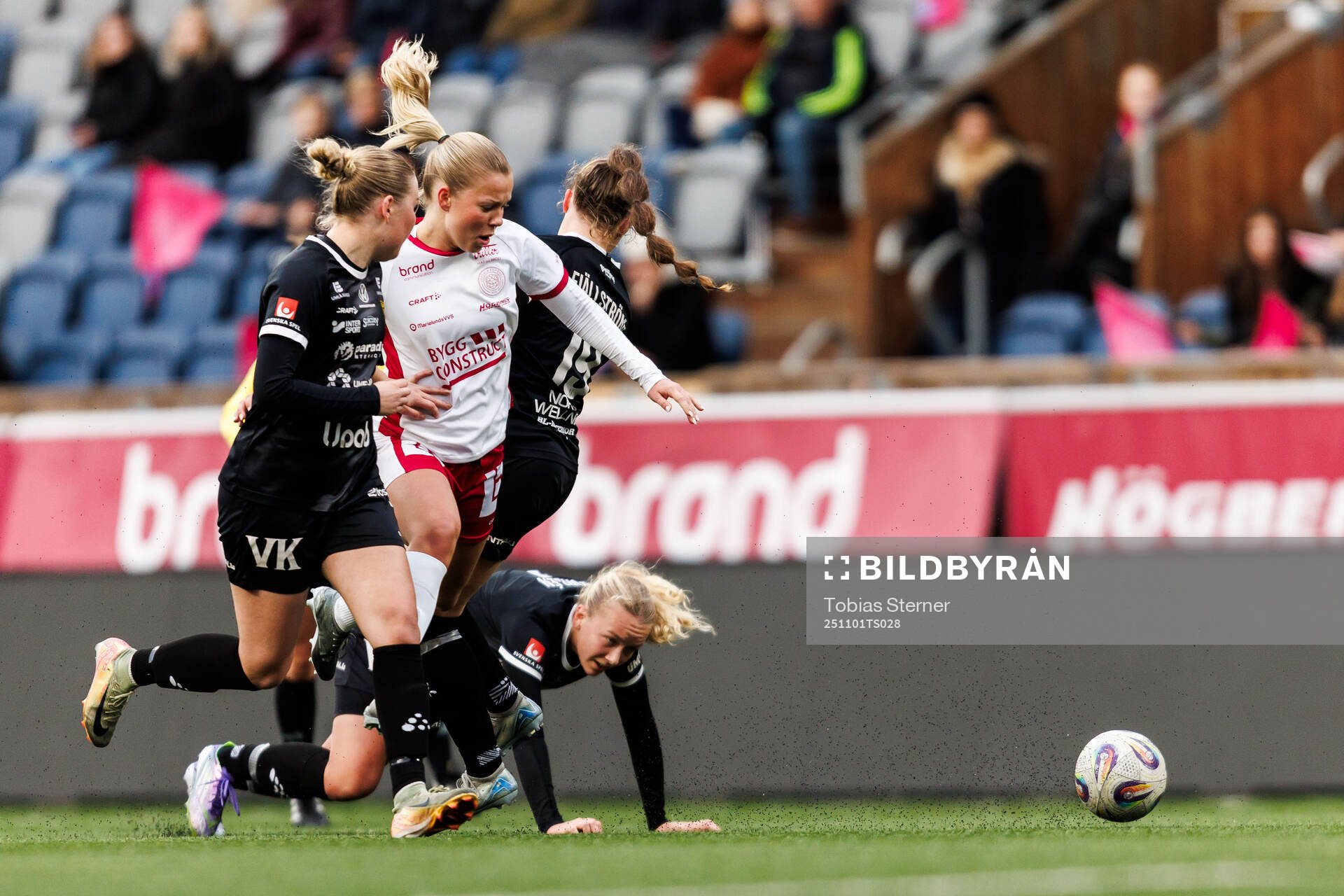 IK Uppsalas Älvali Lindström och Umeås Elvira