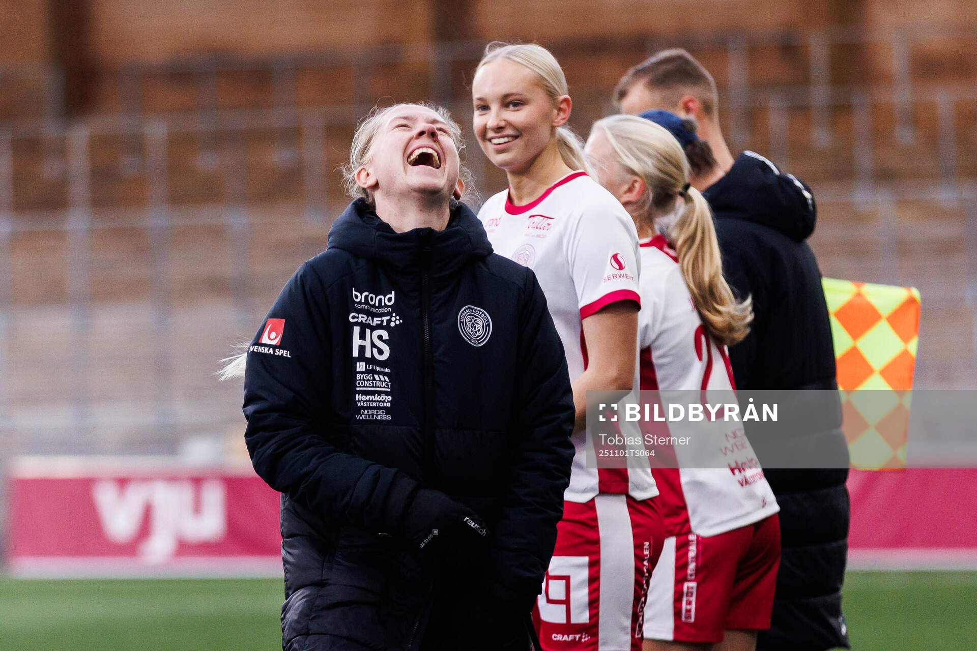 IK Uppsalas tränare Hanna Spets