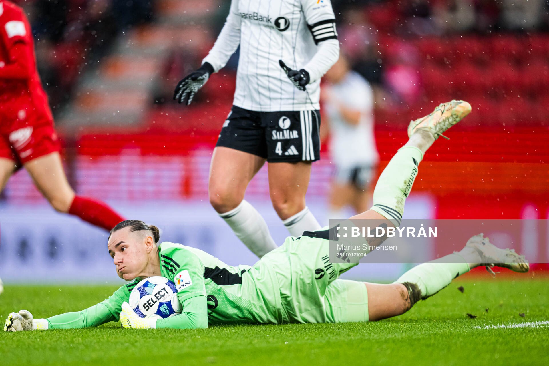 Goalkeeper Rugile Maria Rulyte of Rosenborg