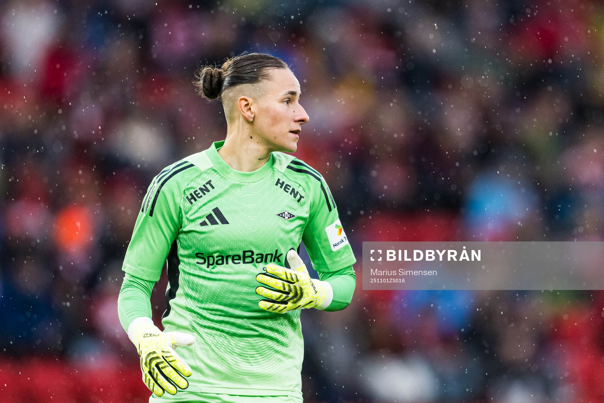 Goalkeeper Rugile Maria Rulyte of Rosenborg
