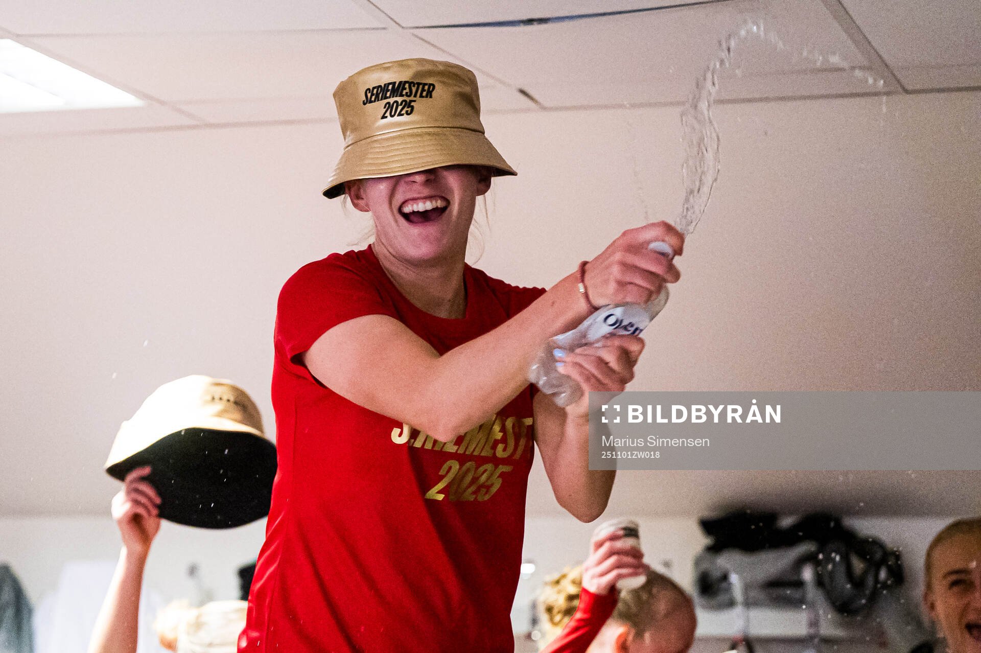 Nea Emilia Lehtola of Brann celebrates