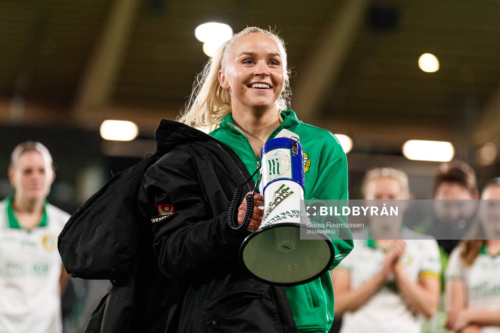 Hammarbys Anna Jøsendal jublar