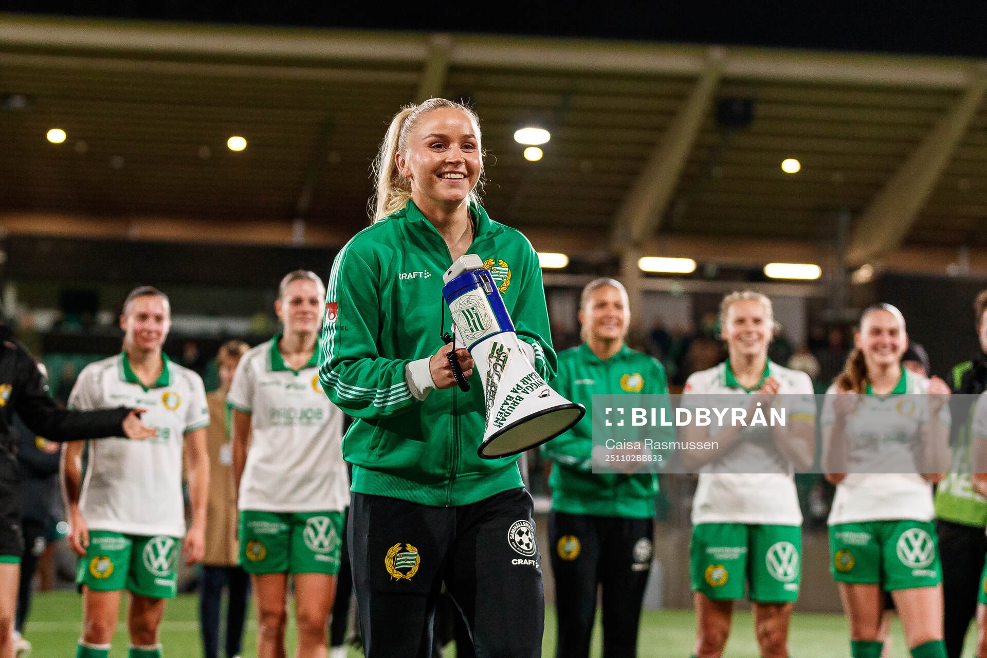 Hammarbys Anna Jøsendal jublar