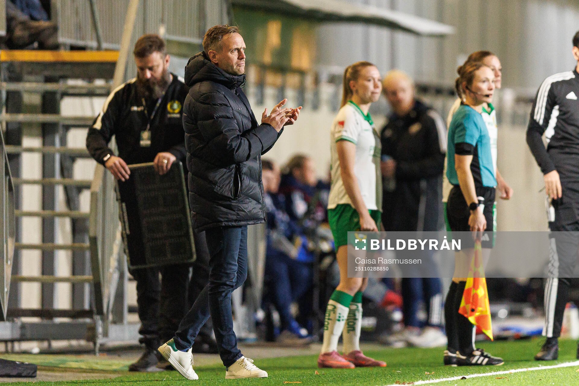 Hammarbys tränare Martin Sjögren