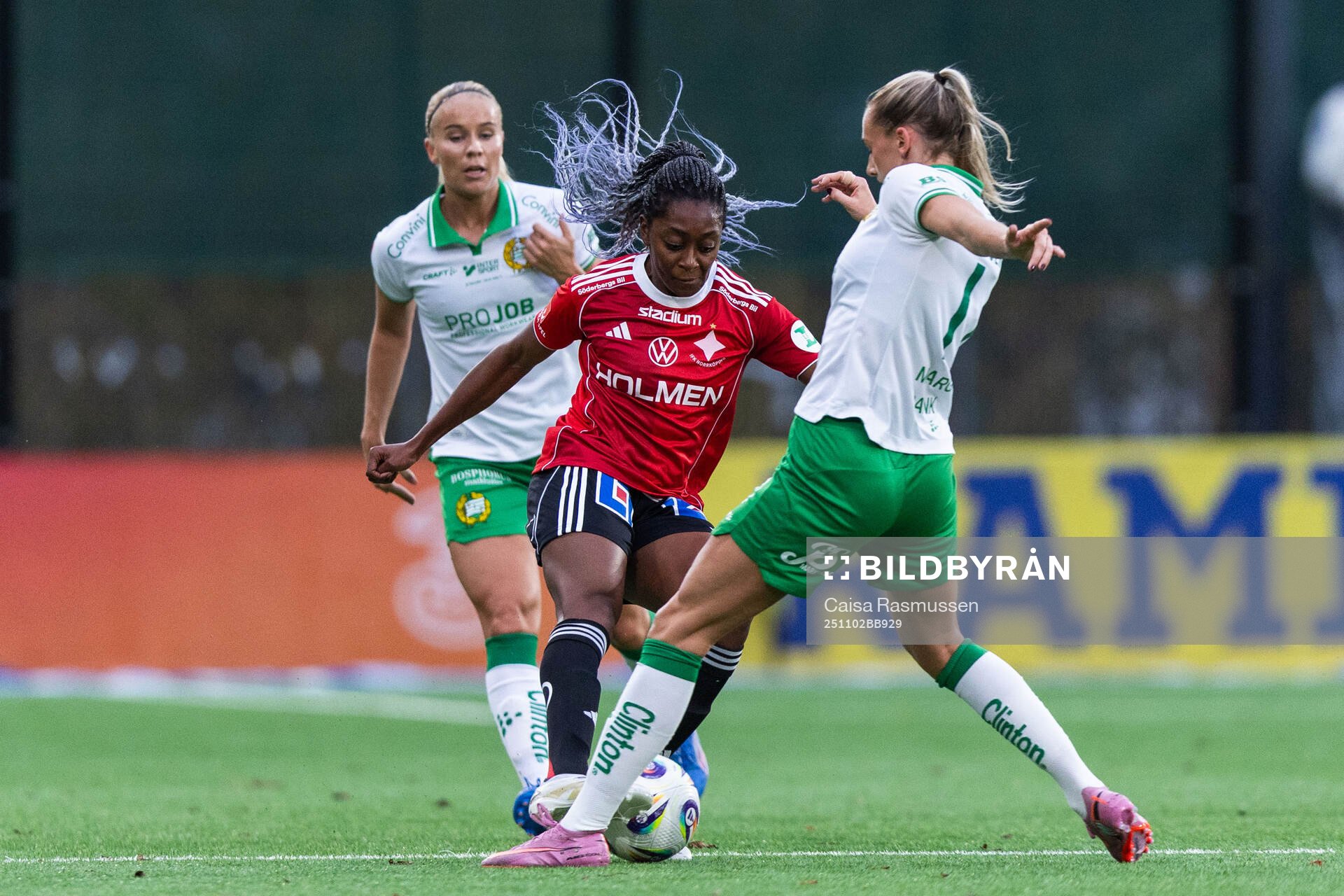 IFK Norrköpings Maya Aliyah Antoine, Hammarbys Stina